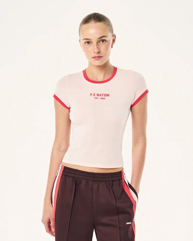 Reveal Baby Tee - Soft Pink