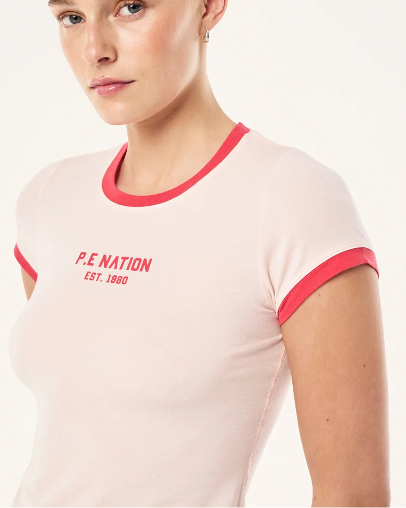 Reveal Baby Tee - Soft Pink