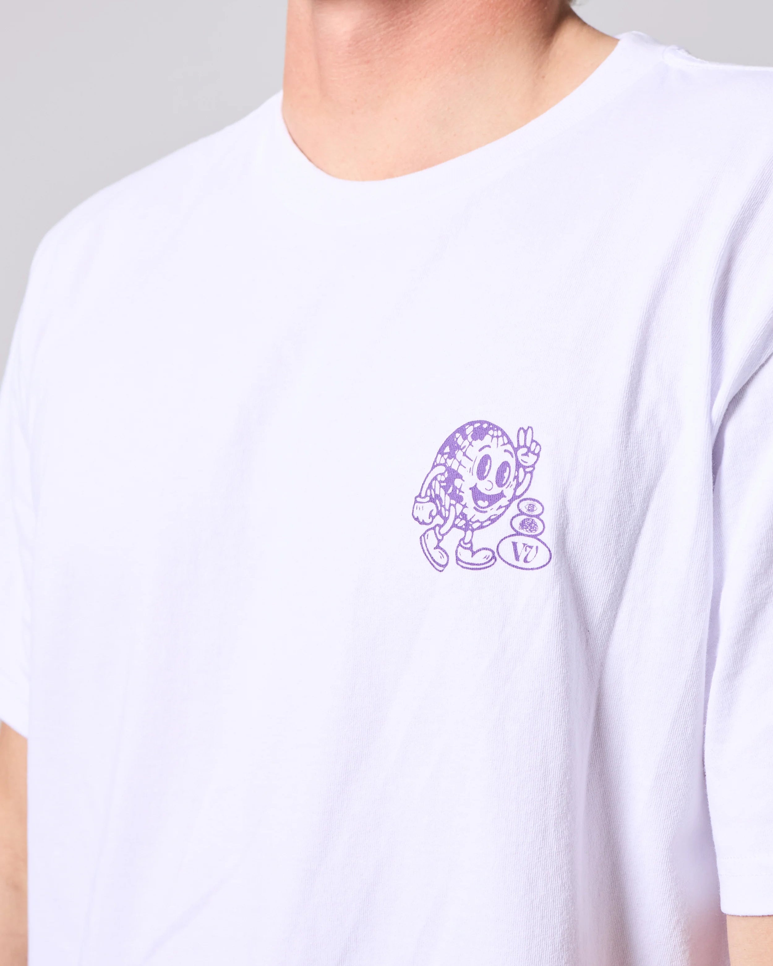 Happy Globe T-Shirt - White