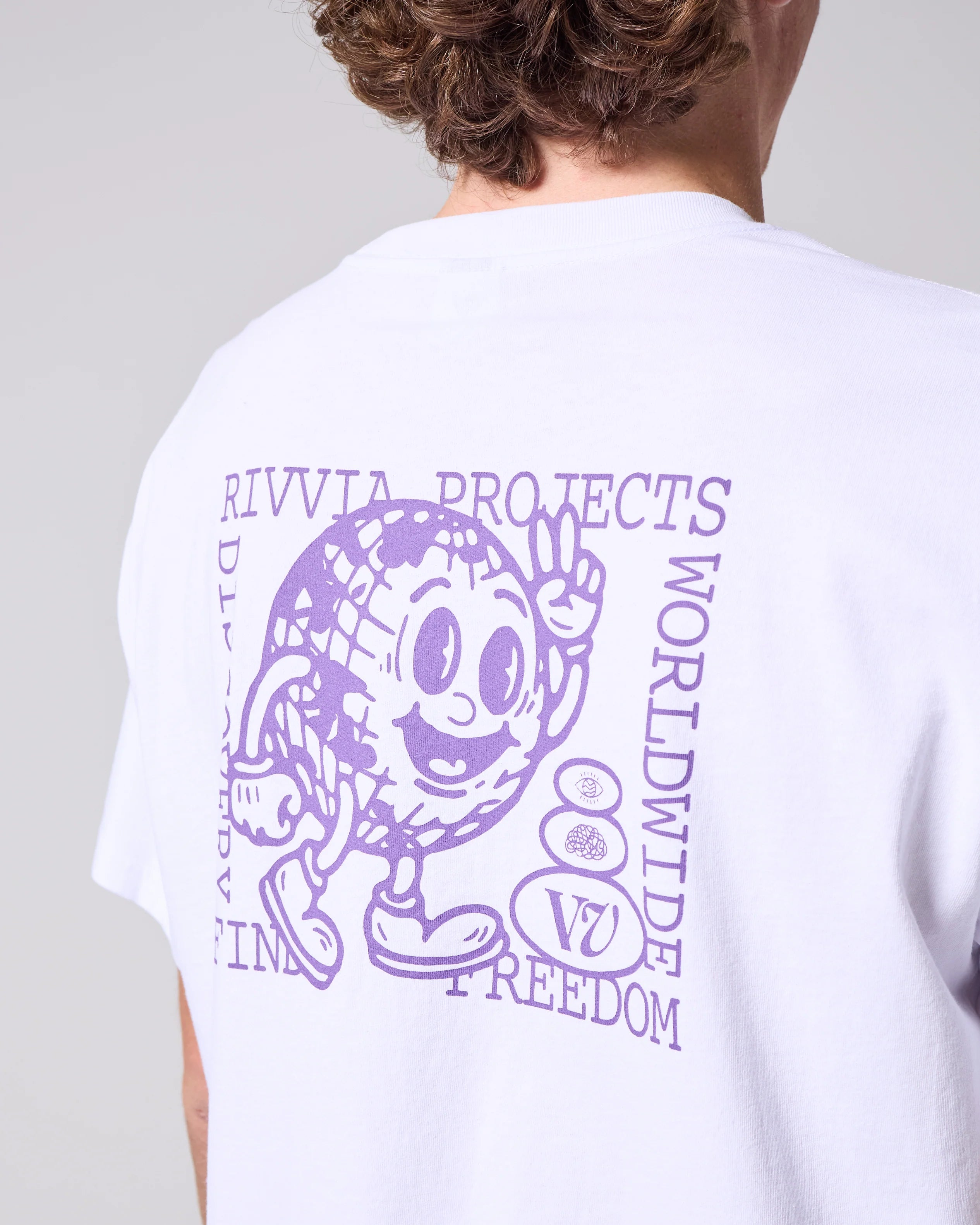 Happy Globe T-Shirt - White