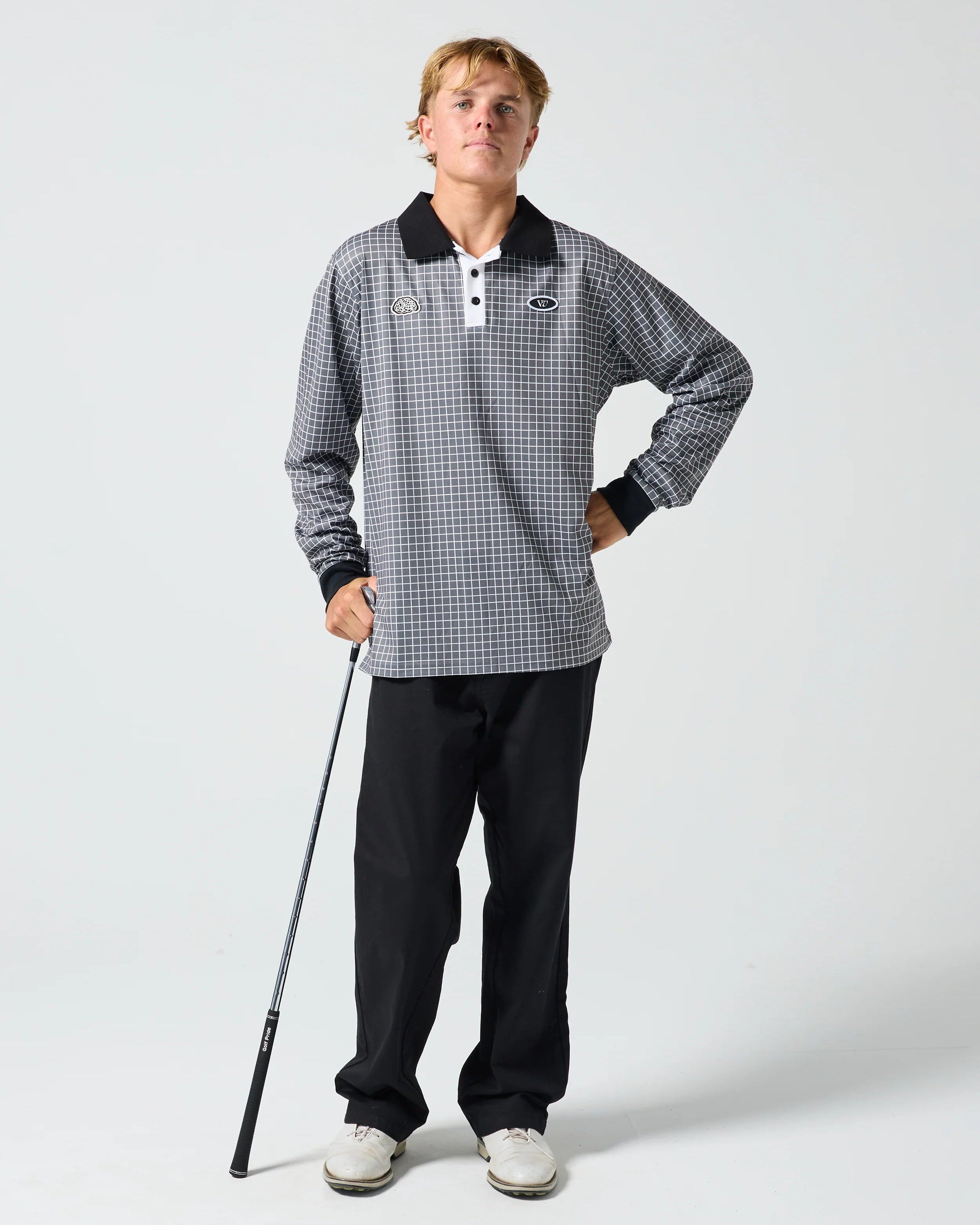 Choice Ls Polo -Black