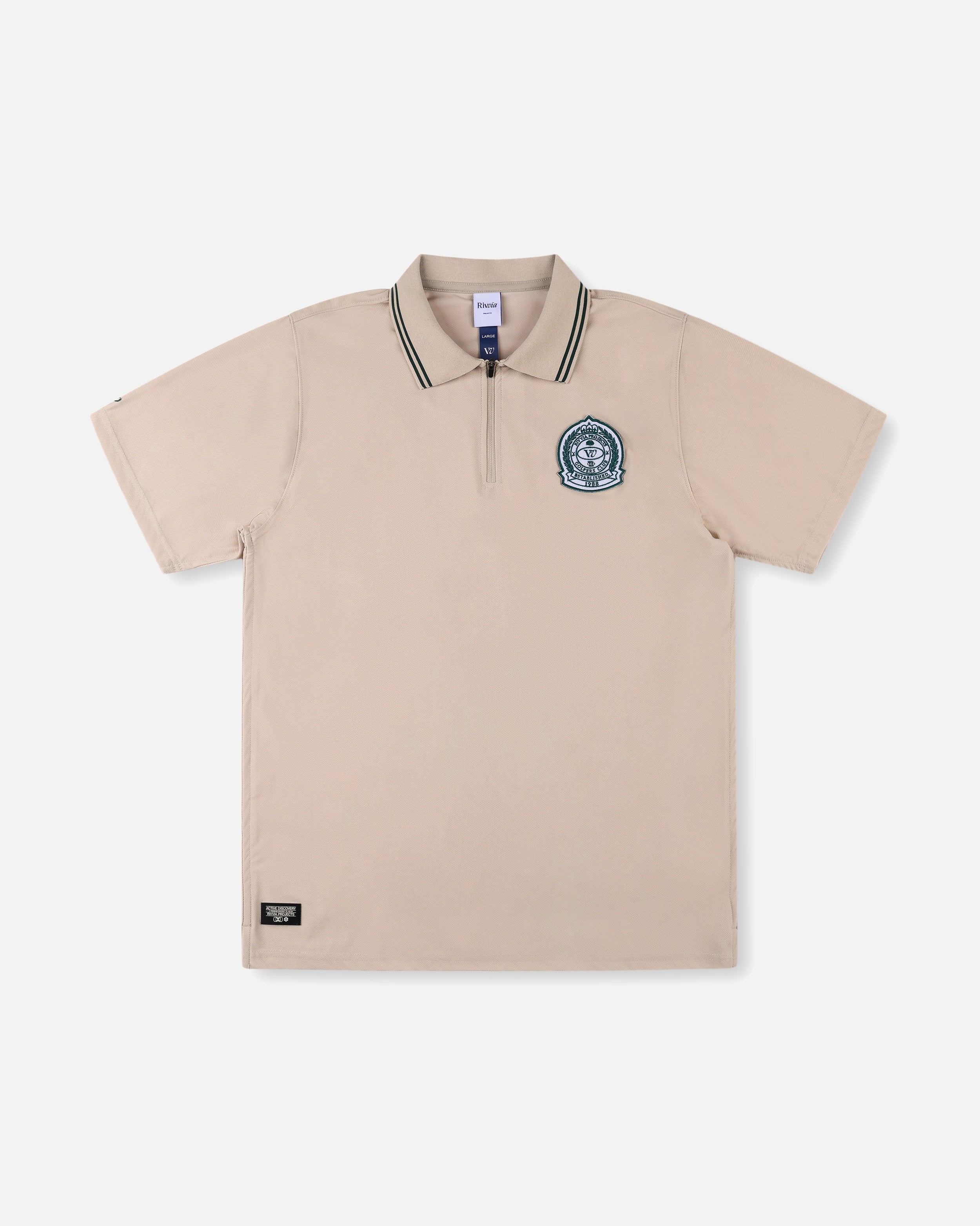 VV Crest Polo - Bone