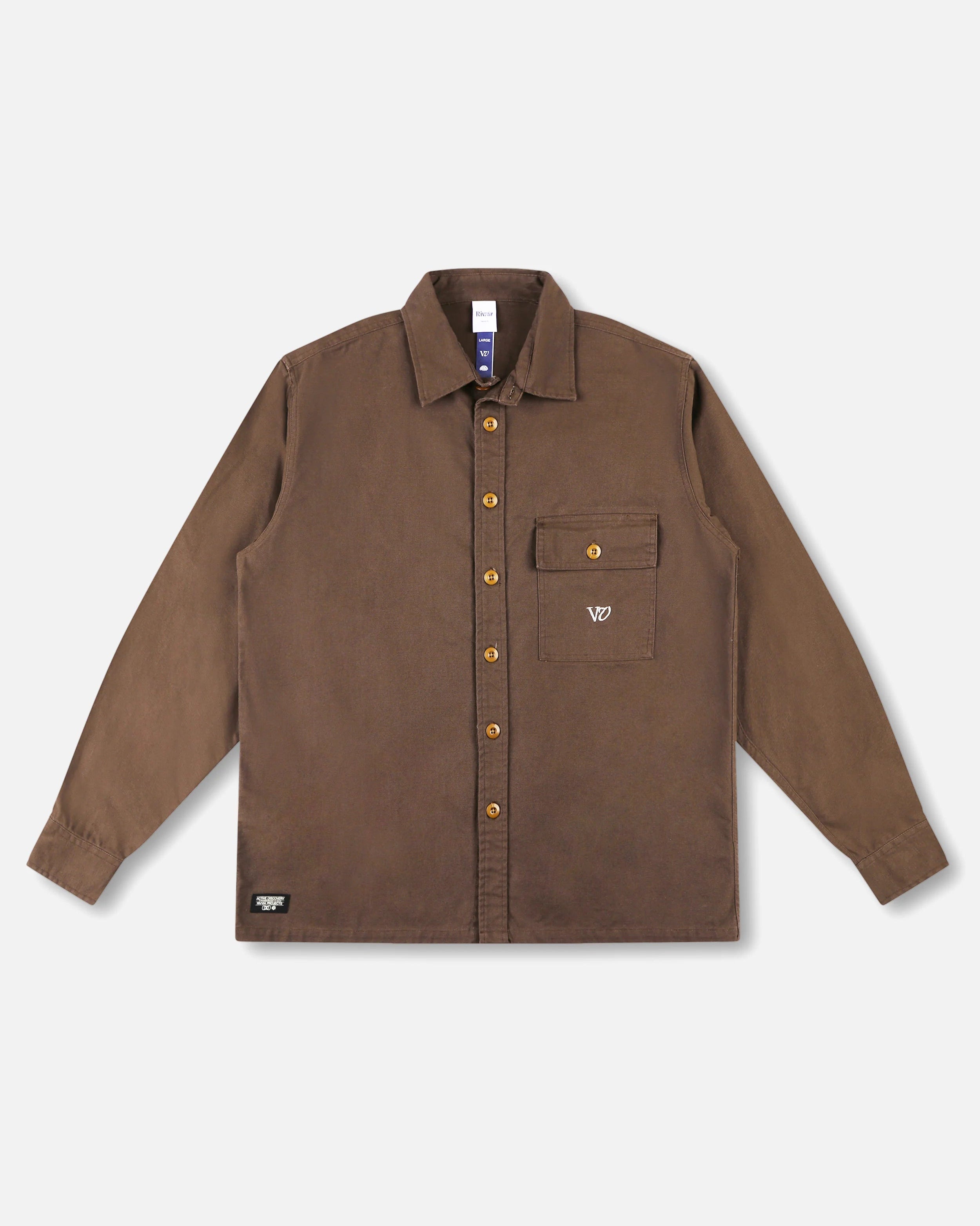 Off Track LS Shirt - Brown
