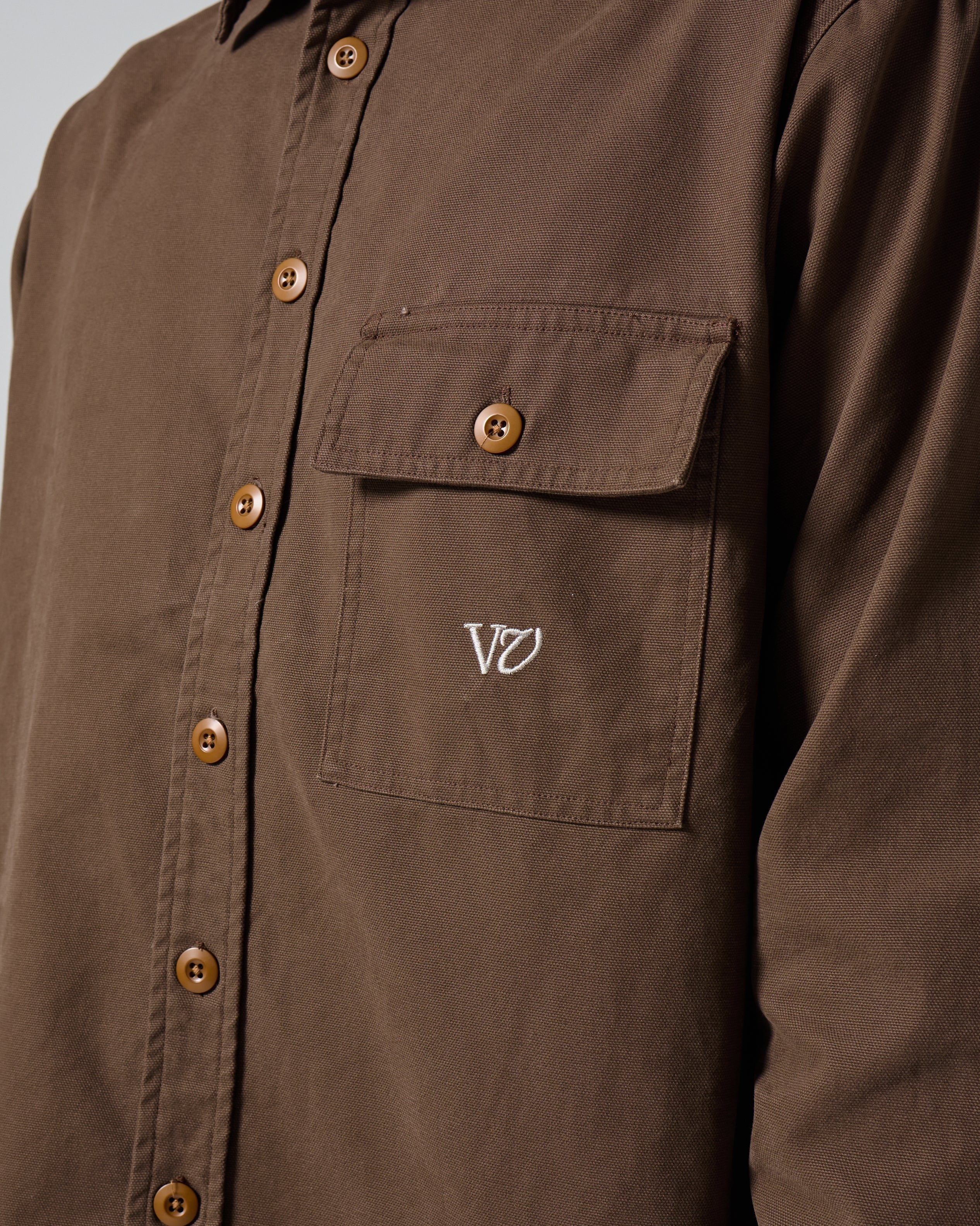 Off Track LS Shirt - Brown