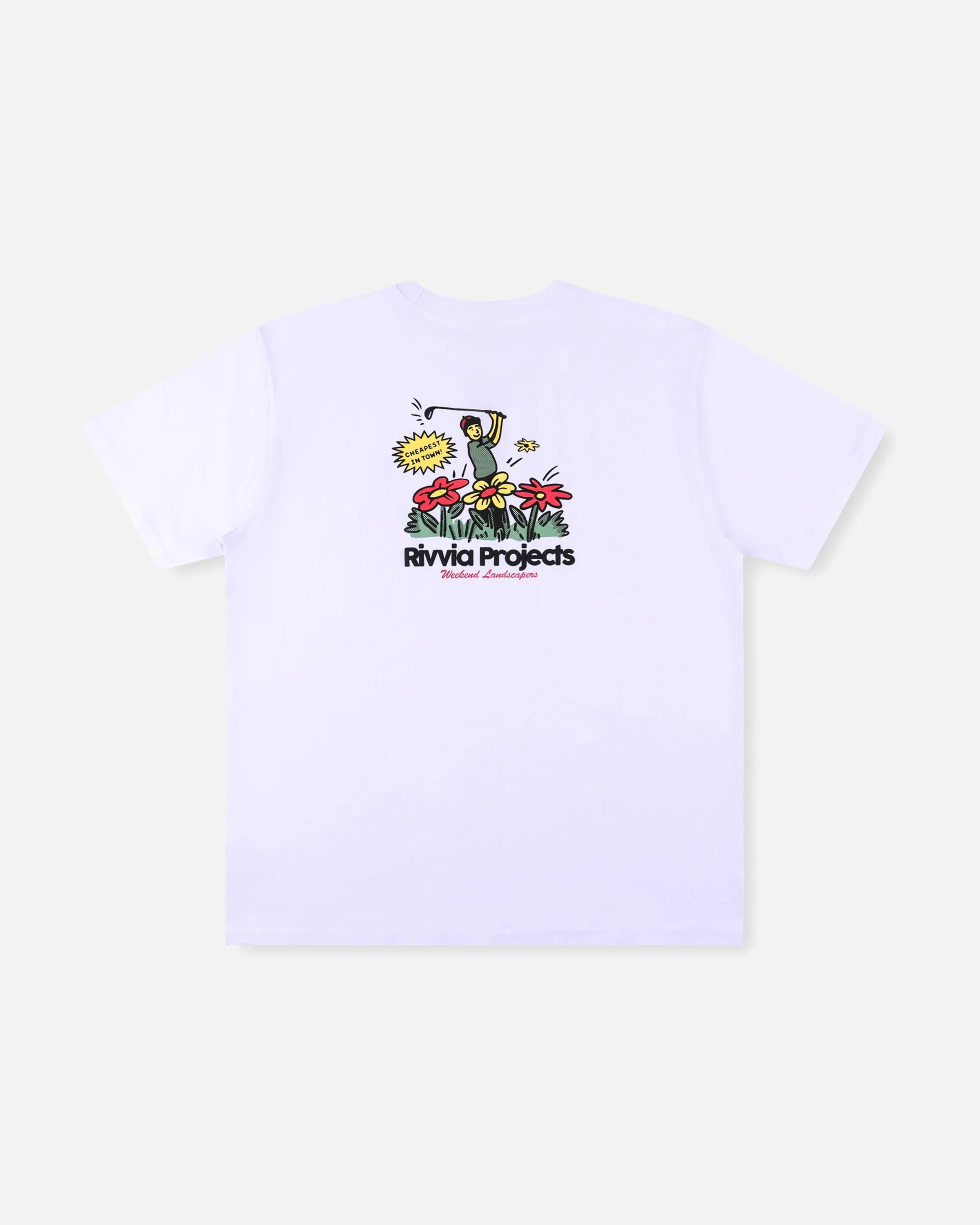Weekend Landscapers T-shirt - White