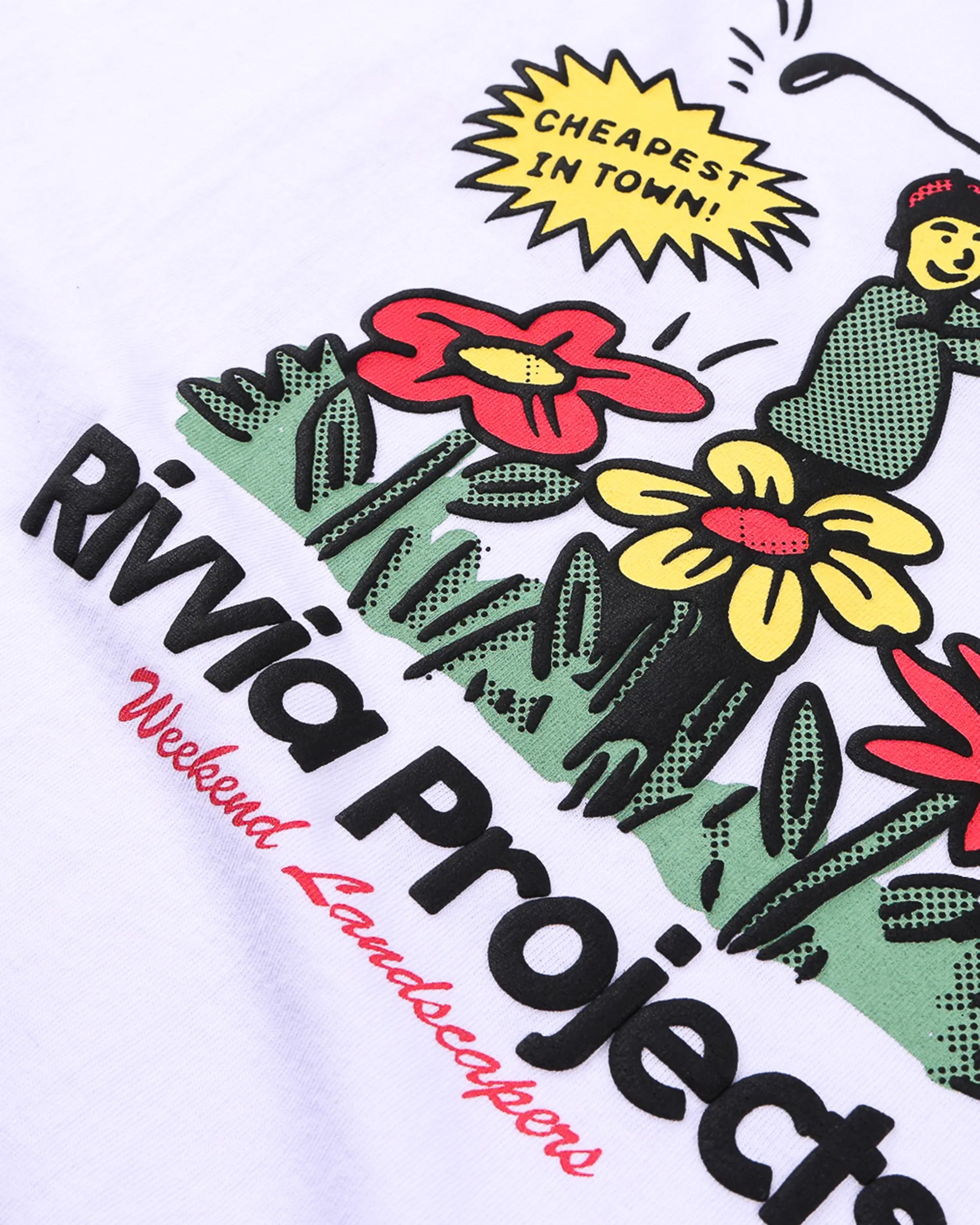 Weekend Landscapers T-shirt - White