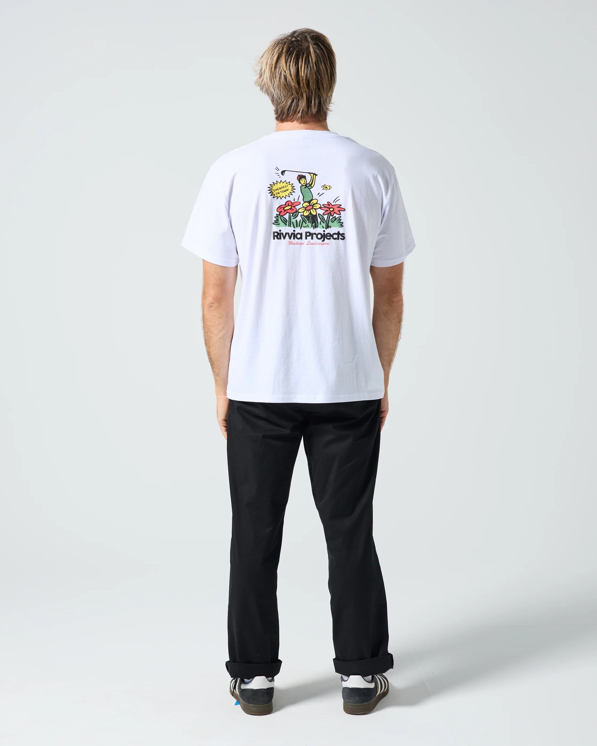 Weekend Landscapers T-shirt - White