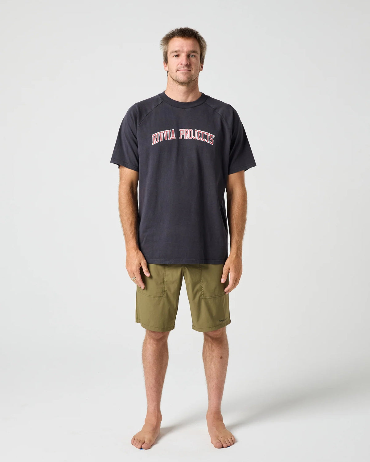Institute Relaxed Fit T-shirt - Washed Black