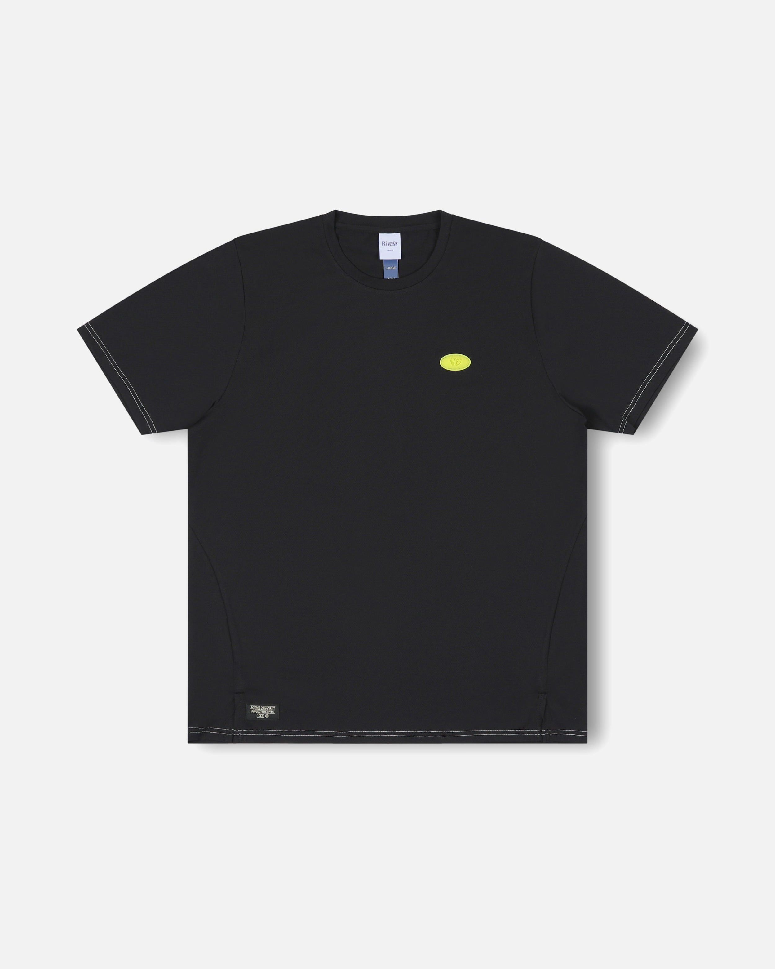 VV Dome Sports T-Shirt : Black White