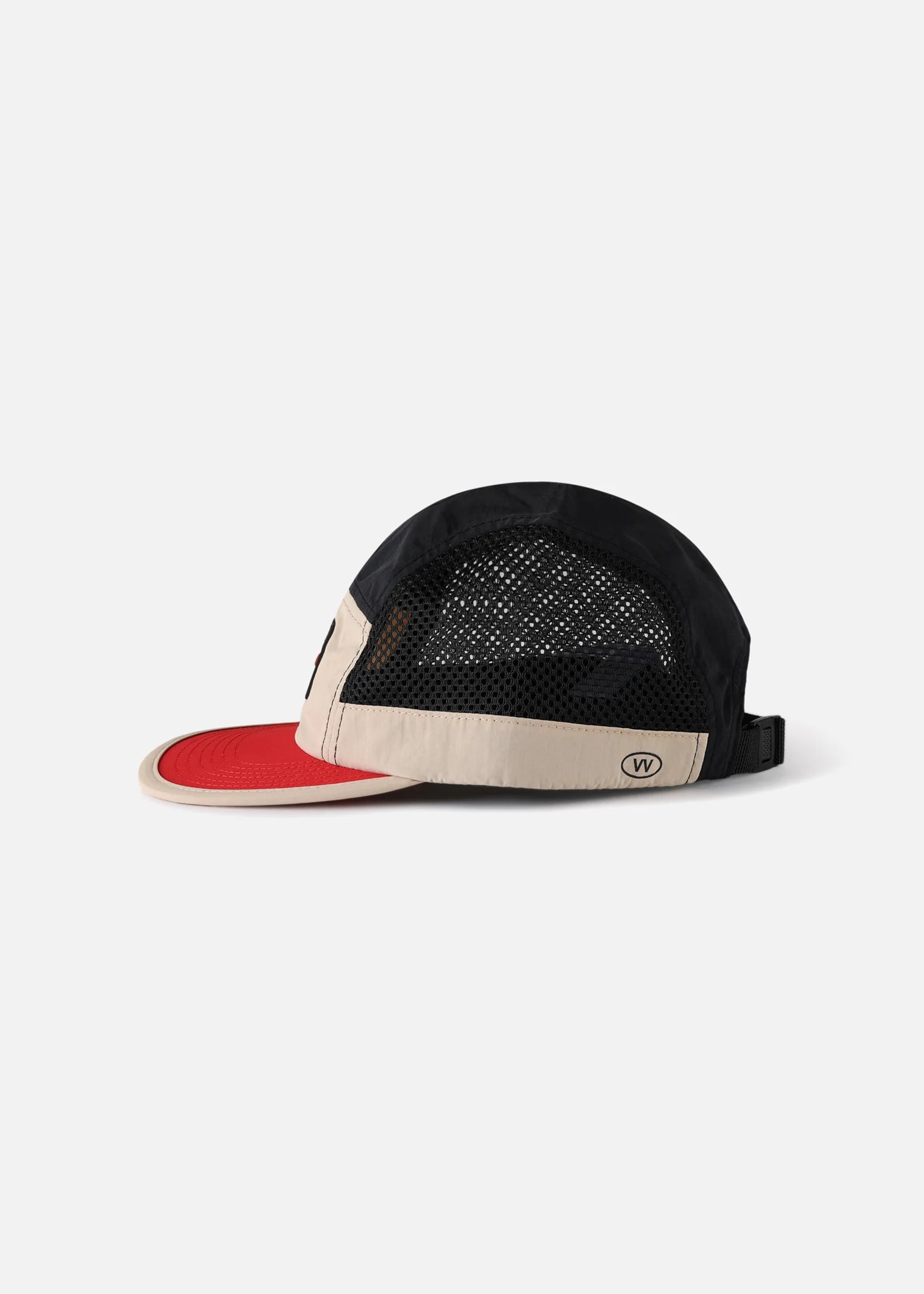 Data Running Cap - Red/Bone/Black