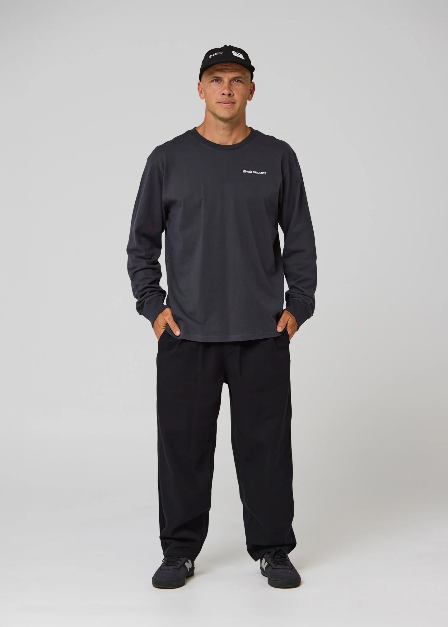 Caddy Long Sleeve T-shirt - Pigment Black
