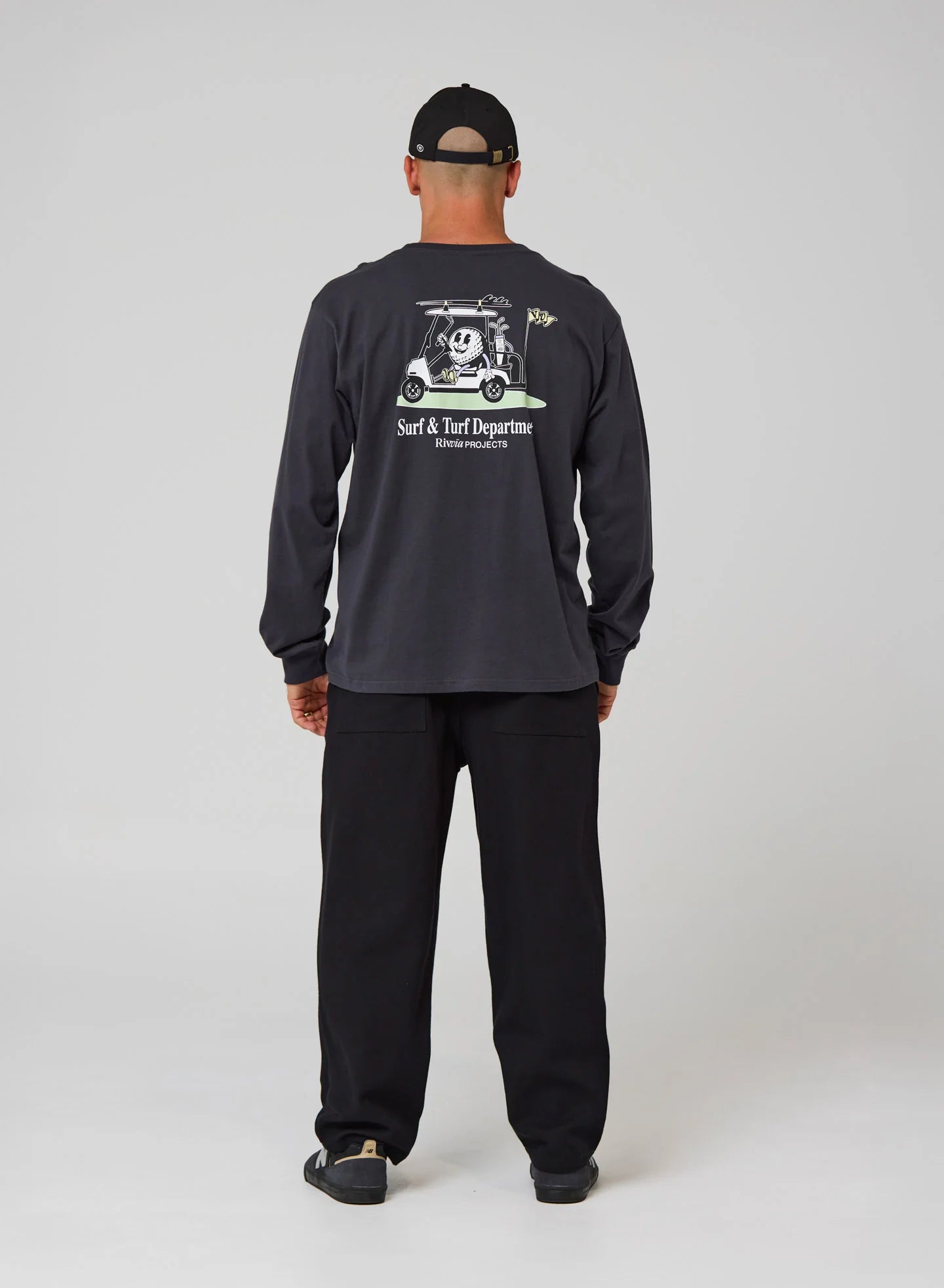 Caddy Long Sleeve T-shirt - Pigment Black