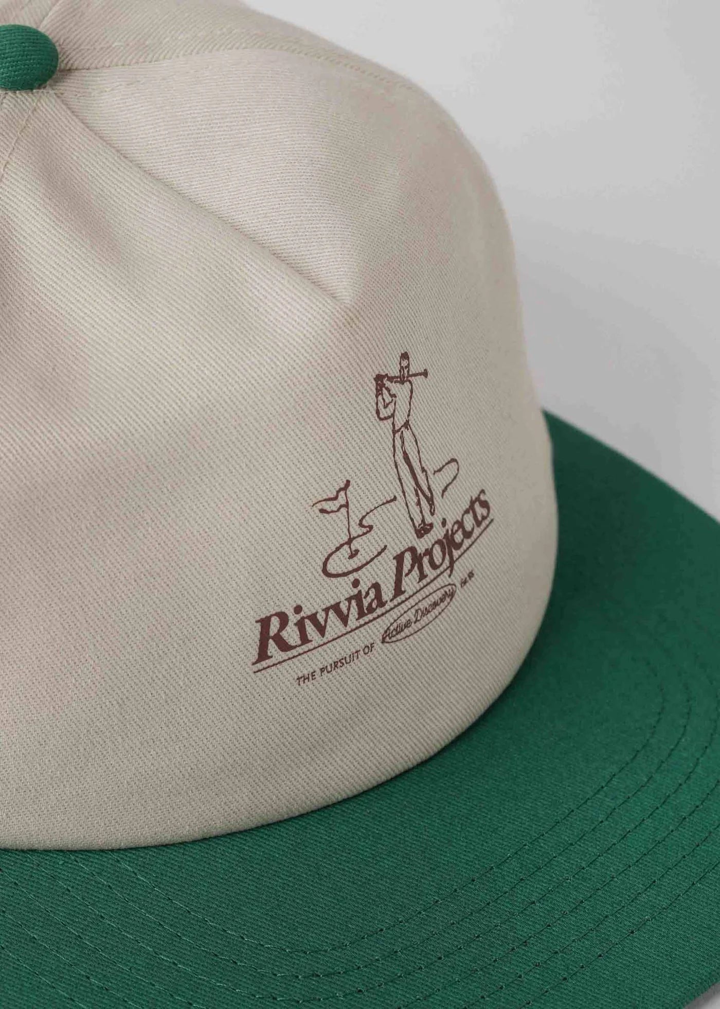 Power fade cap - Bone/green