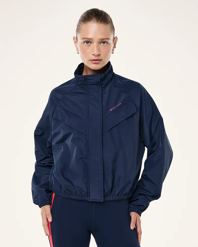 Shield jacket -Dark navy