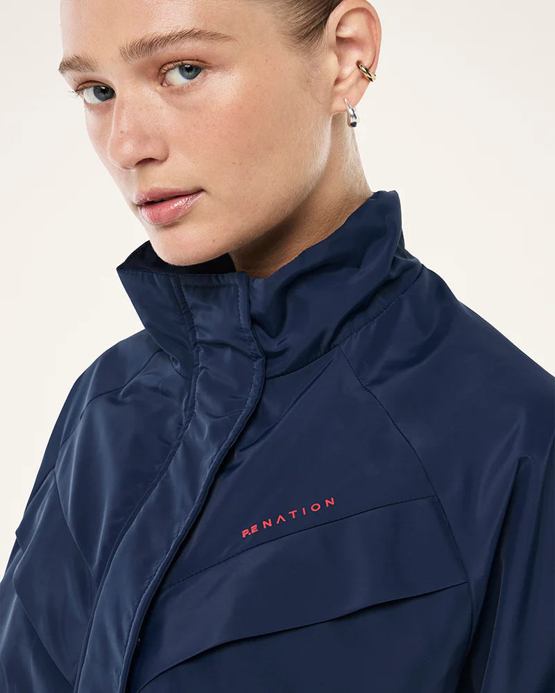 Shield jacket -Dark navy