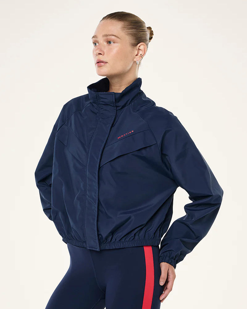 Shield jacket -Dark navy