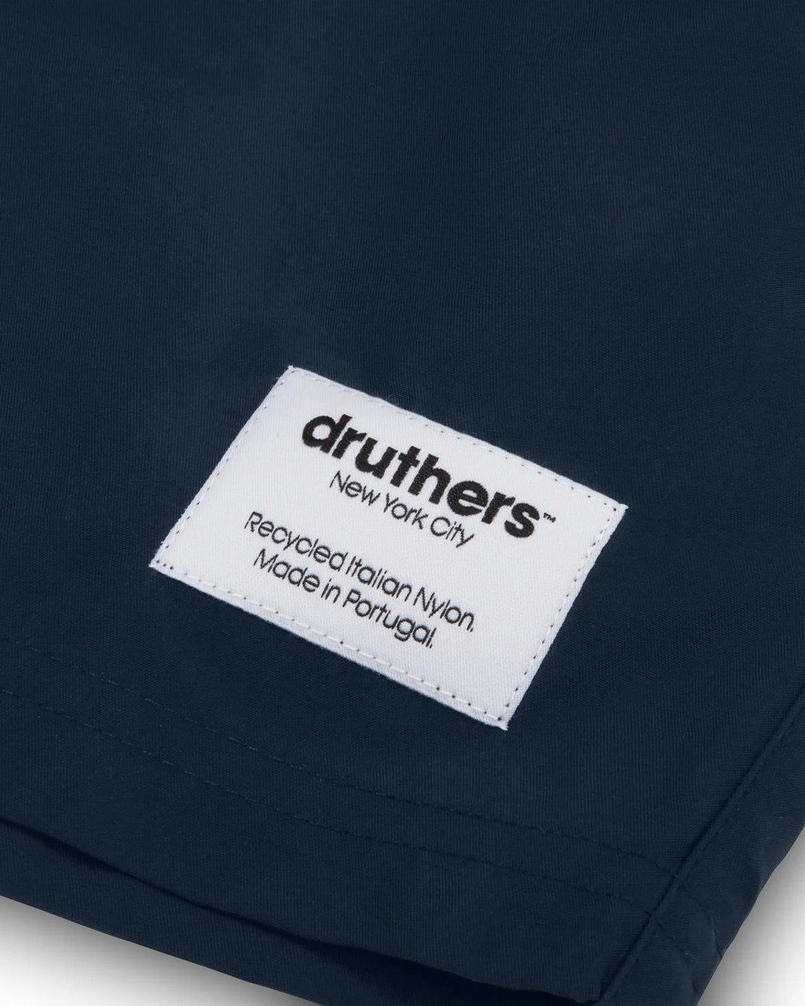 Italian Recycled Nylon Swim Trunk - Navy