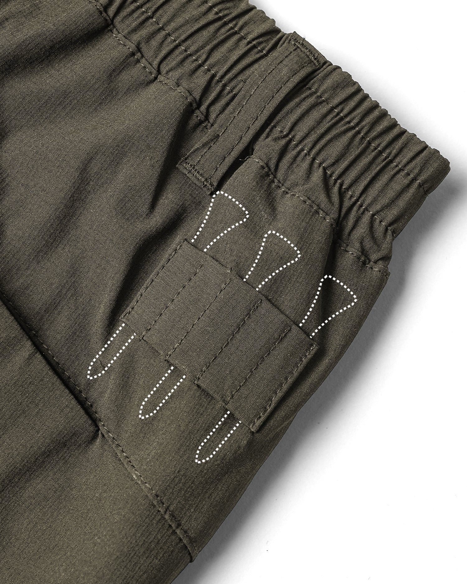 Stasher Shorts - Olive