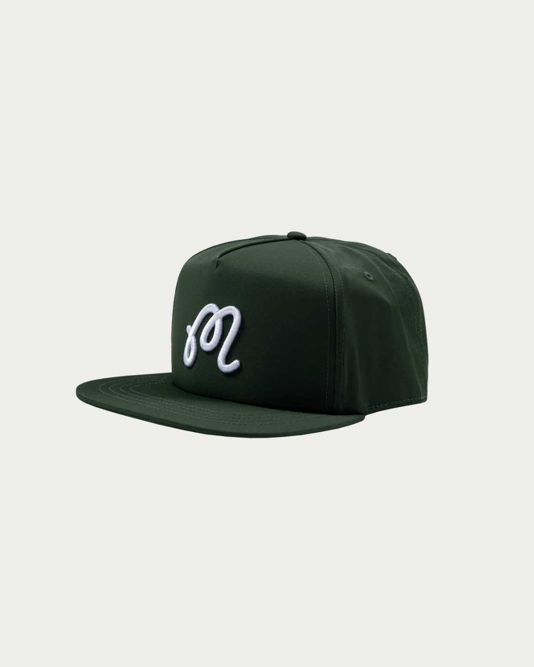 Malbon Golf Snapback Hat - Green