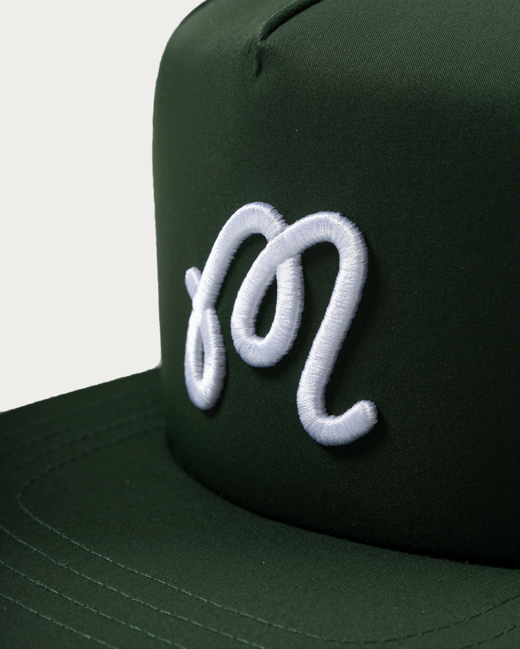 Malbon Golf Snapback Hat - Green