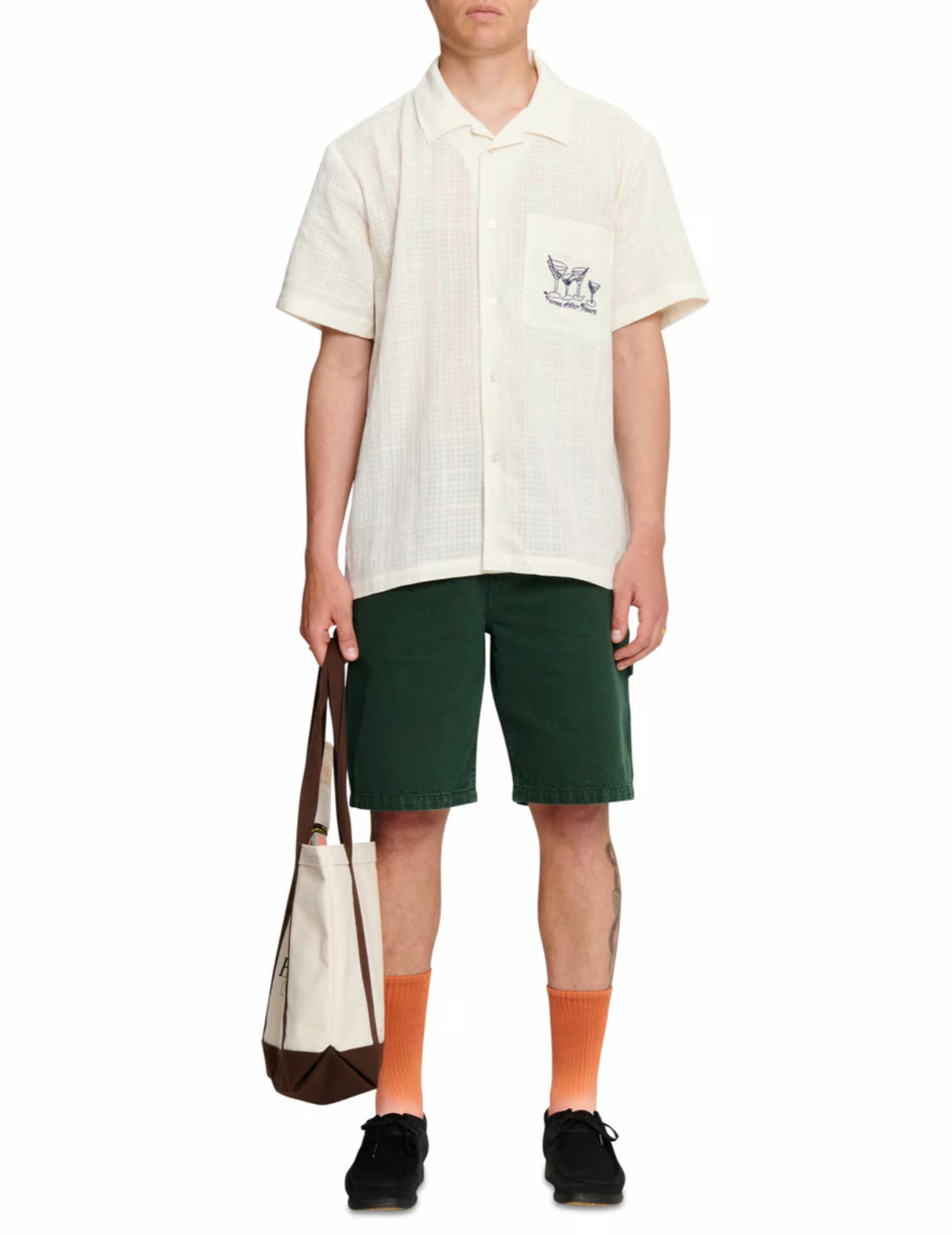Martini Short-Sleeved Shirt - Off-white