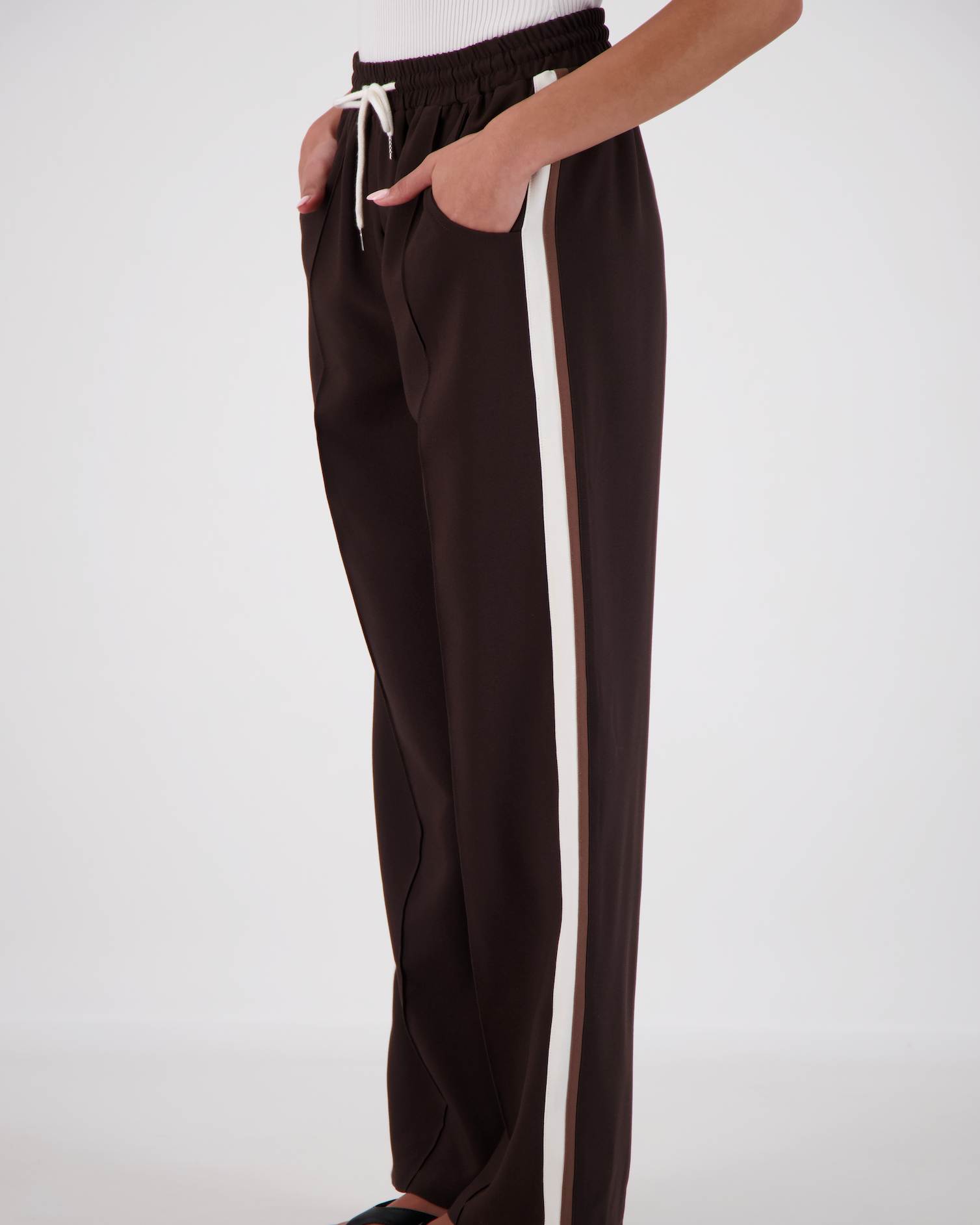 Cassis Trouser - Dark Brown