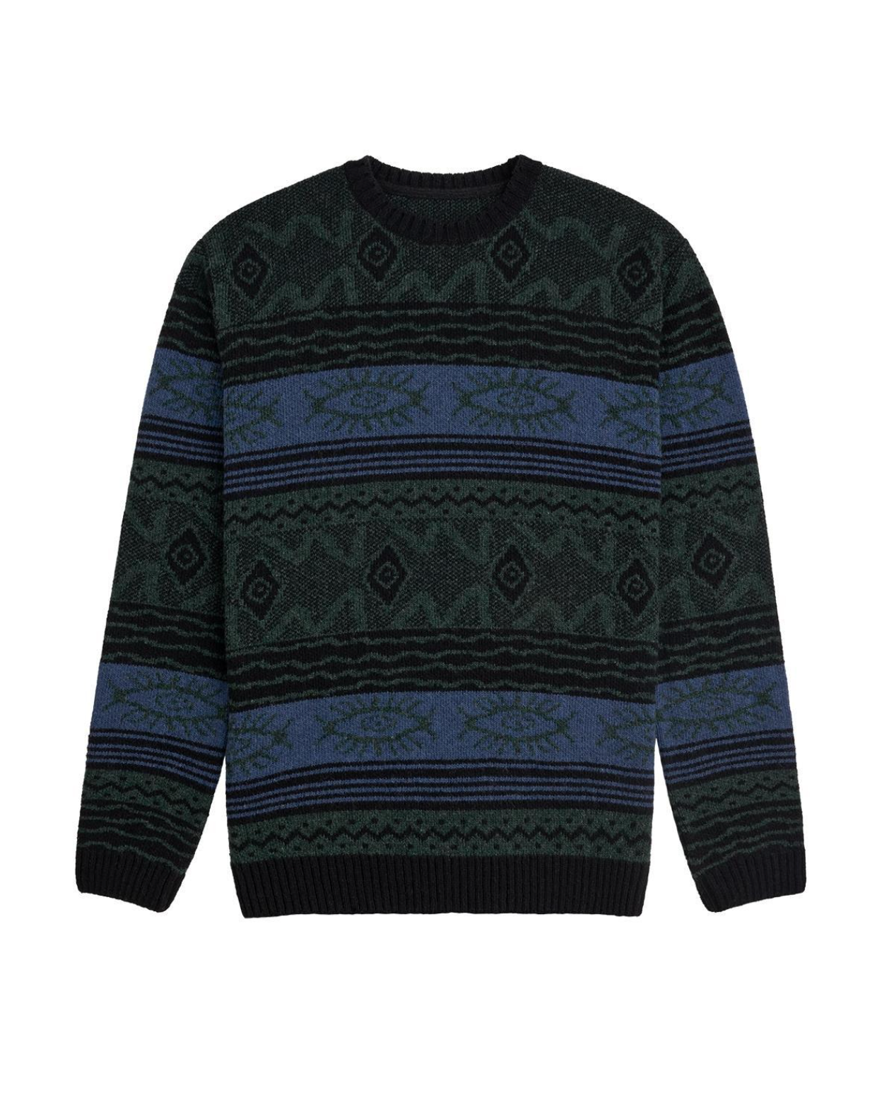Vissla Blur Jacquard Crew Sweater