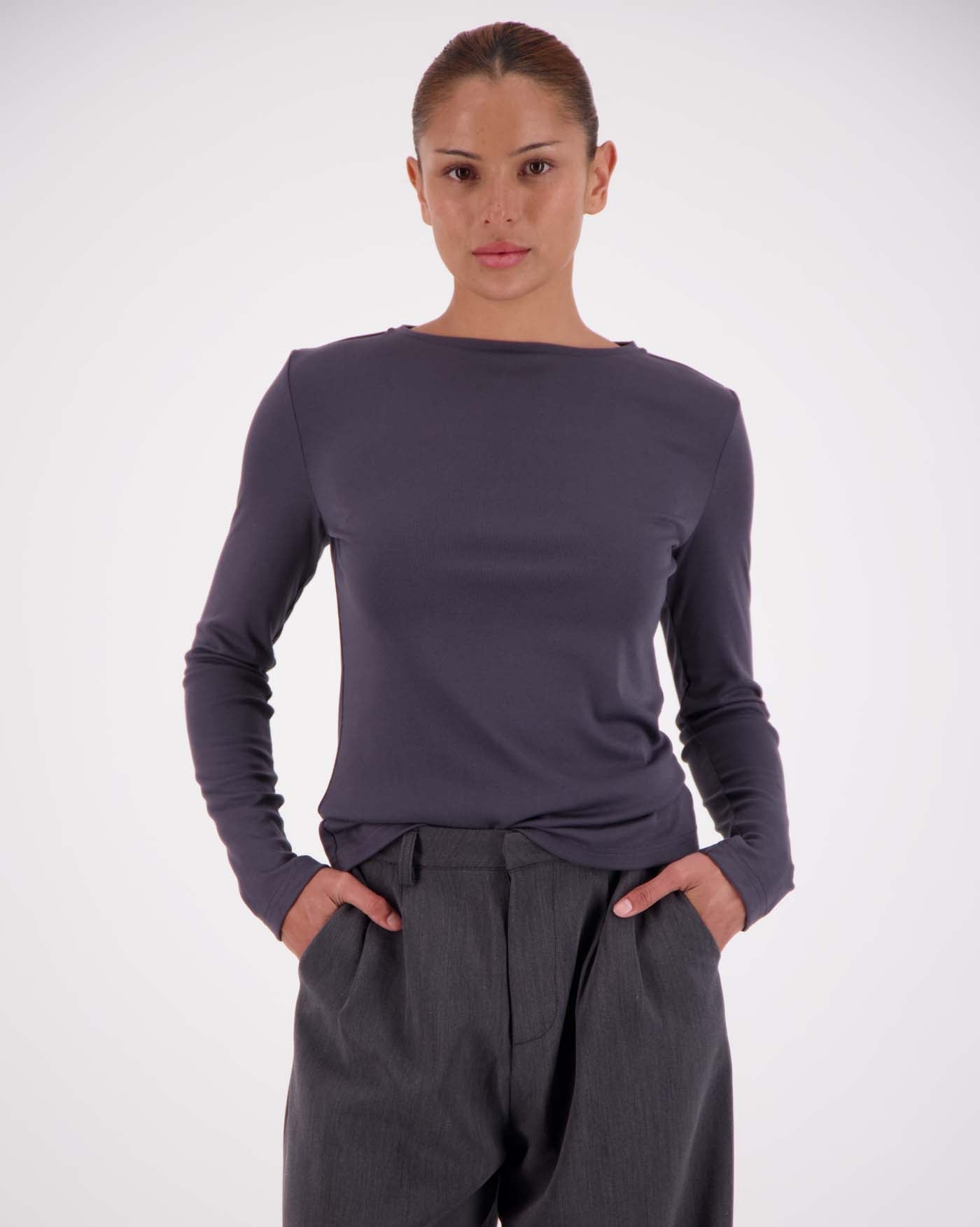 Soho Long sleeve - Steel grey