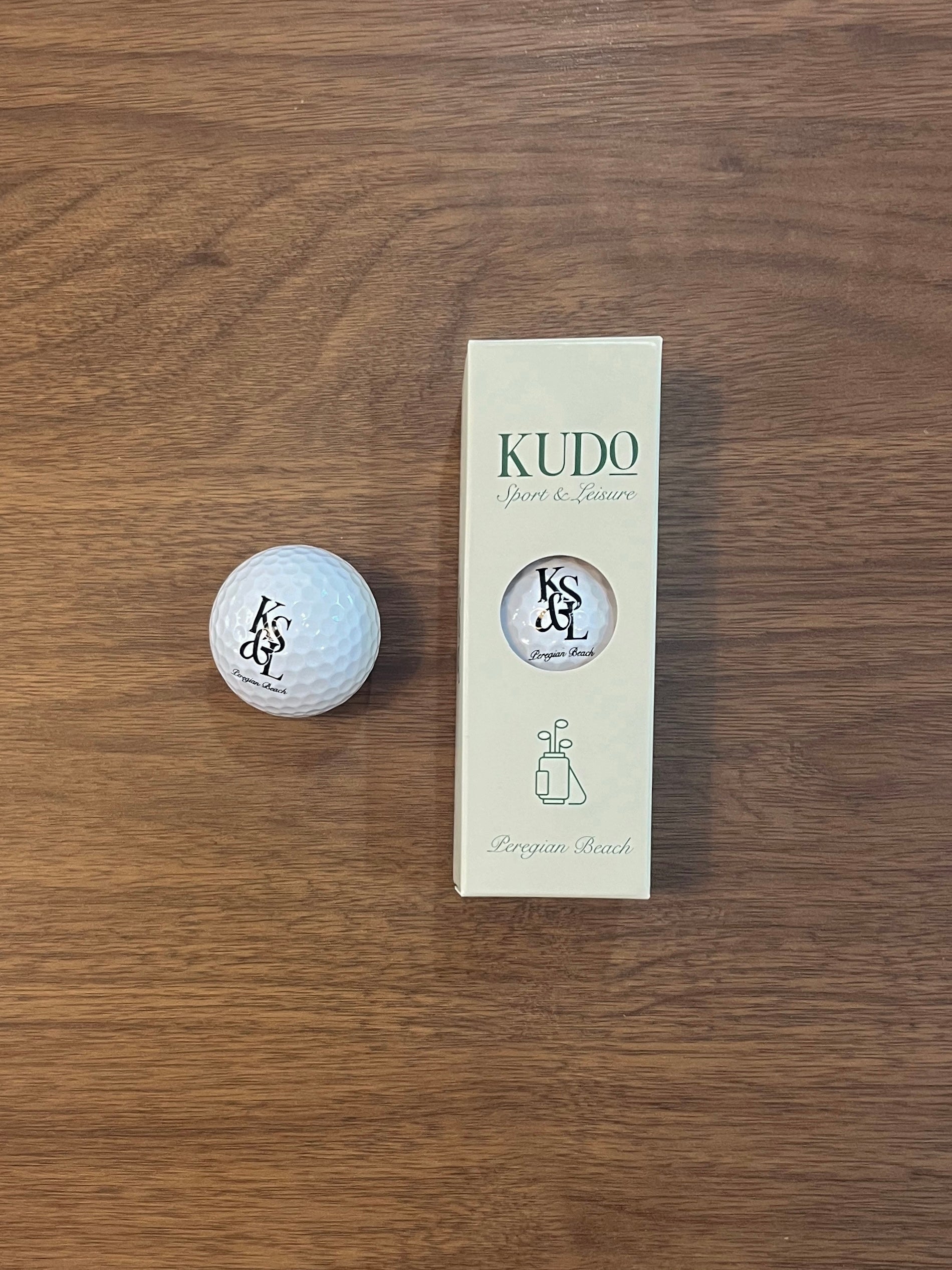Golf Balls - White/Black