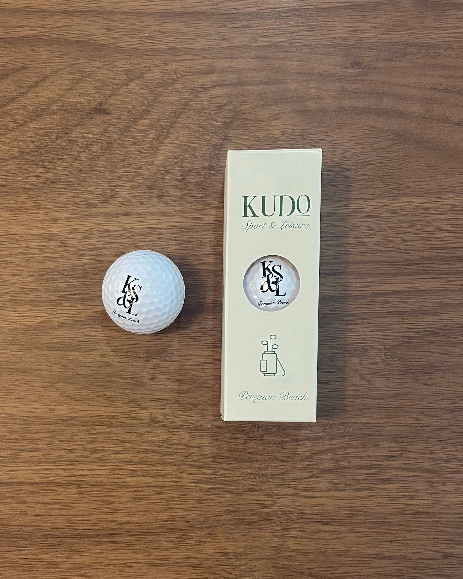 Golf Balls - White/Black