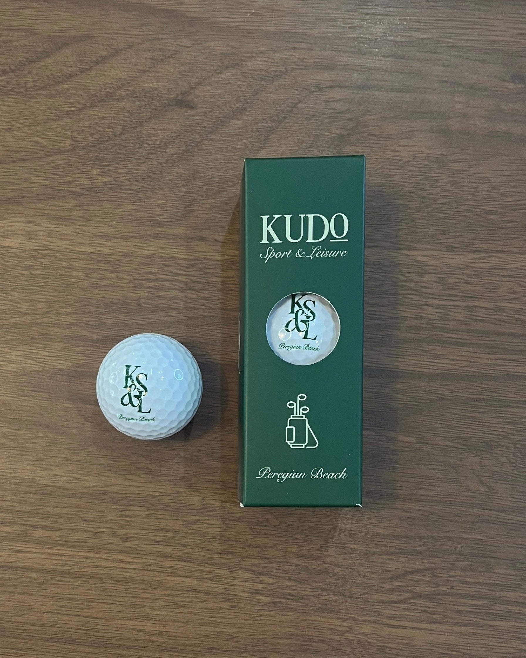 Golf Balls - White/Green