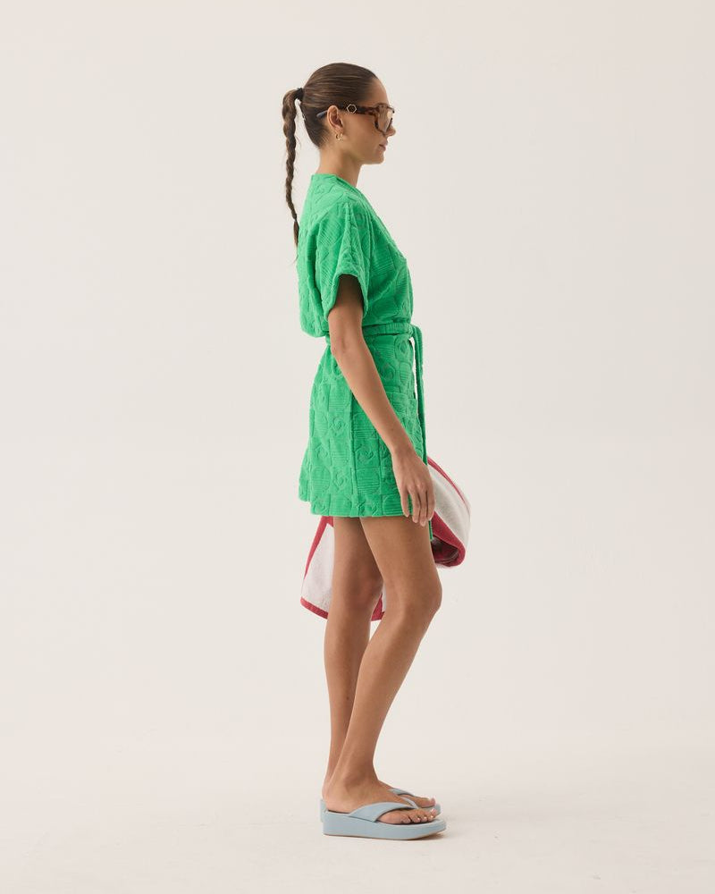 Cruise Dolphin Kimono Tropical Green