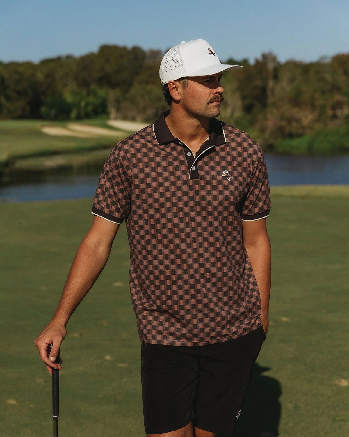 Featherlite Kooka Polo - Berry Check