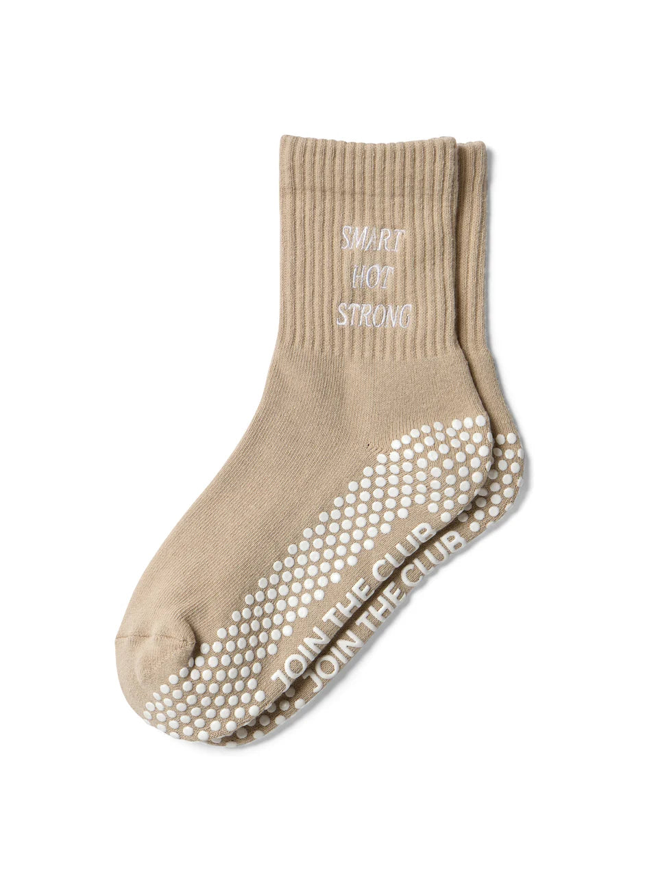 Smart Hot Strong Grip Sock - Beige