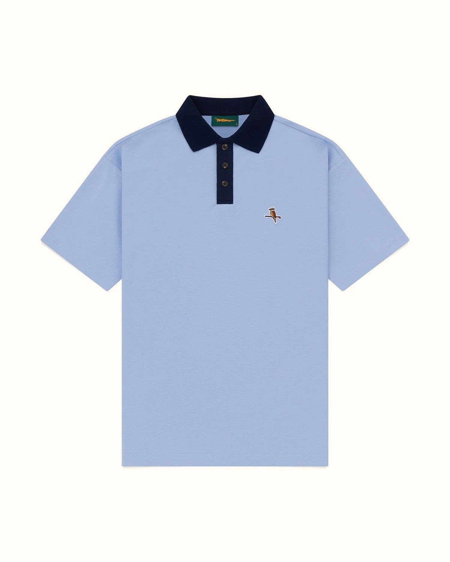 Two Tone Kooka Polo Sky - Navy