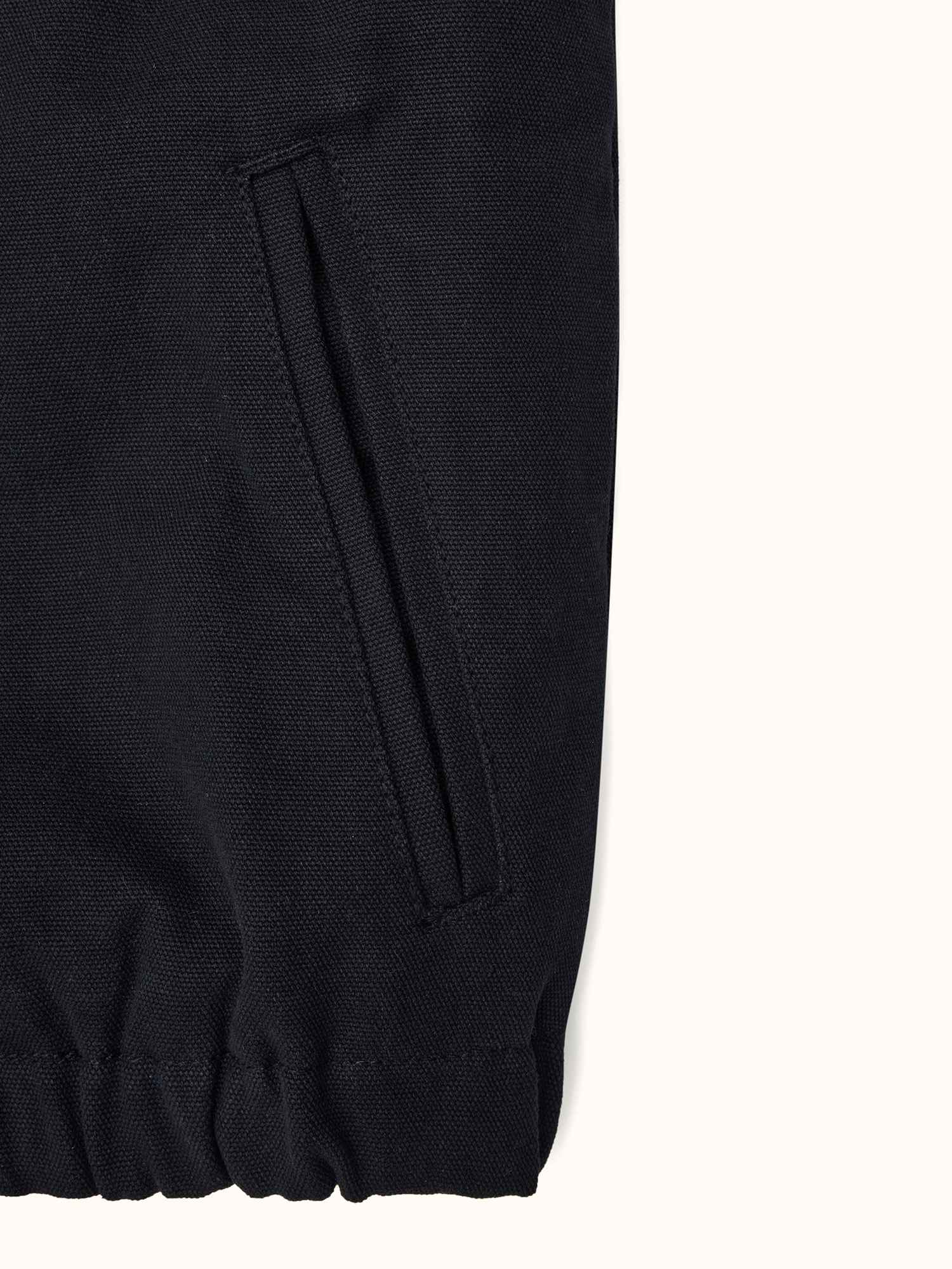 Gold Label Canvas Jacket - Black