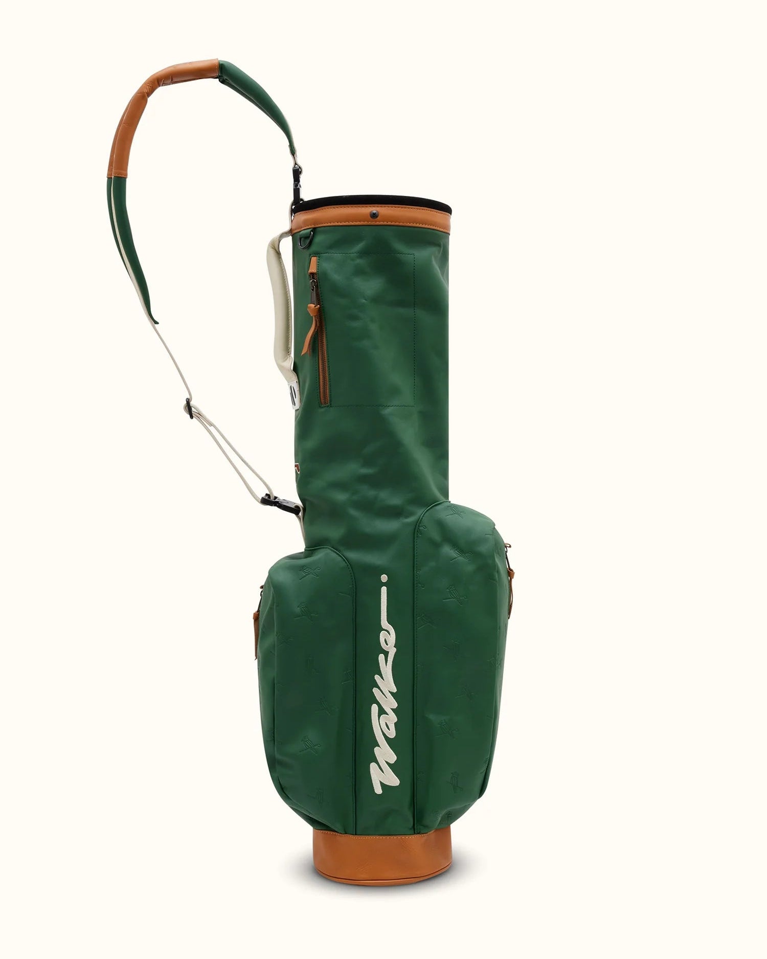 Walker x Hiroki Sunday Bag - Dark Green Leather