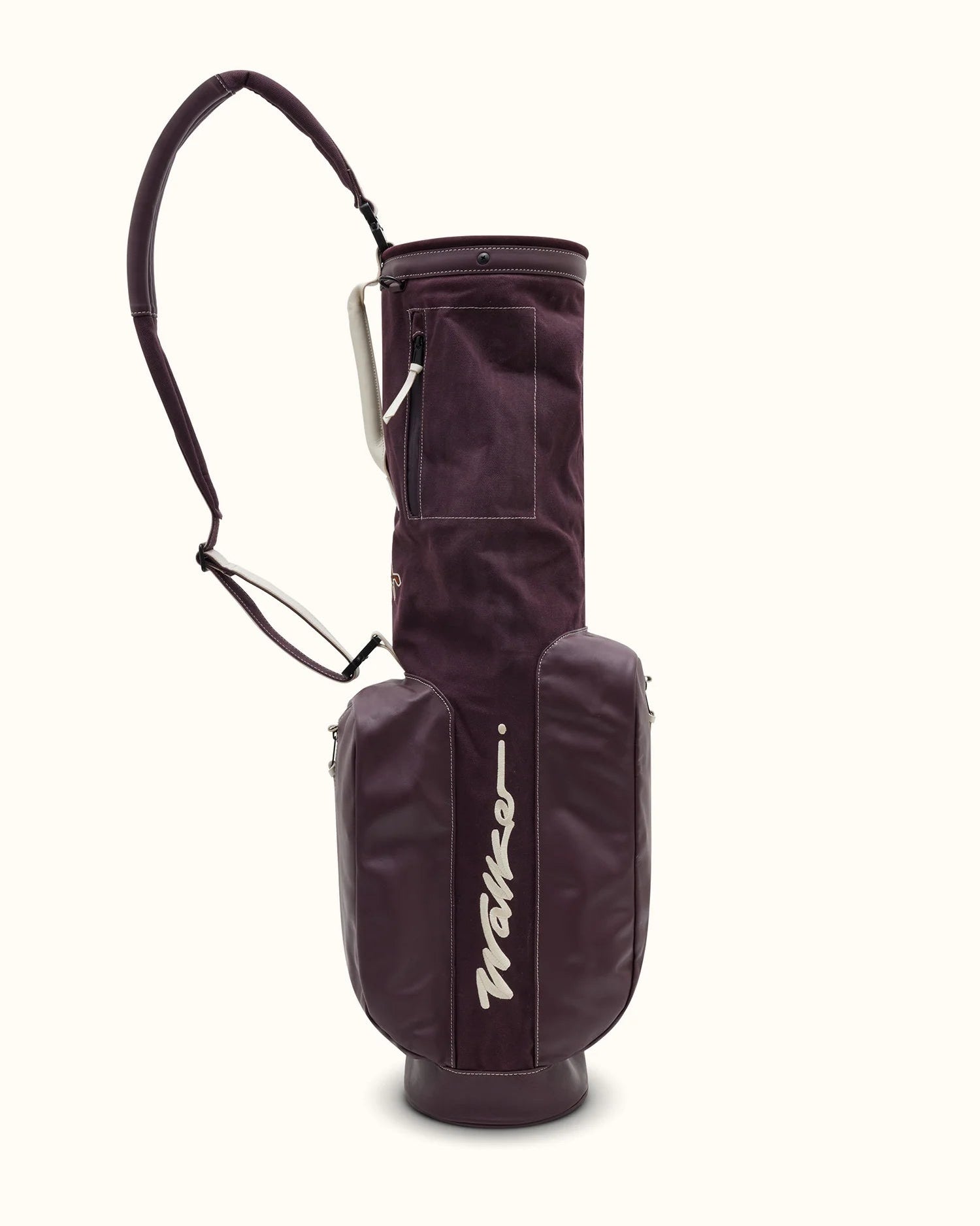 Walker x Hiroki Sunday Bag - Merlot Waxed Canvas