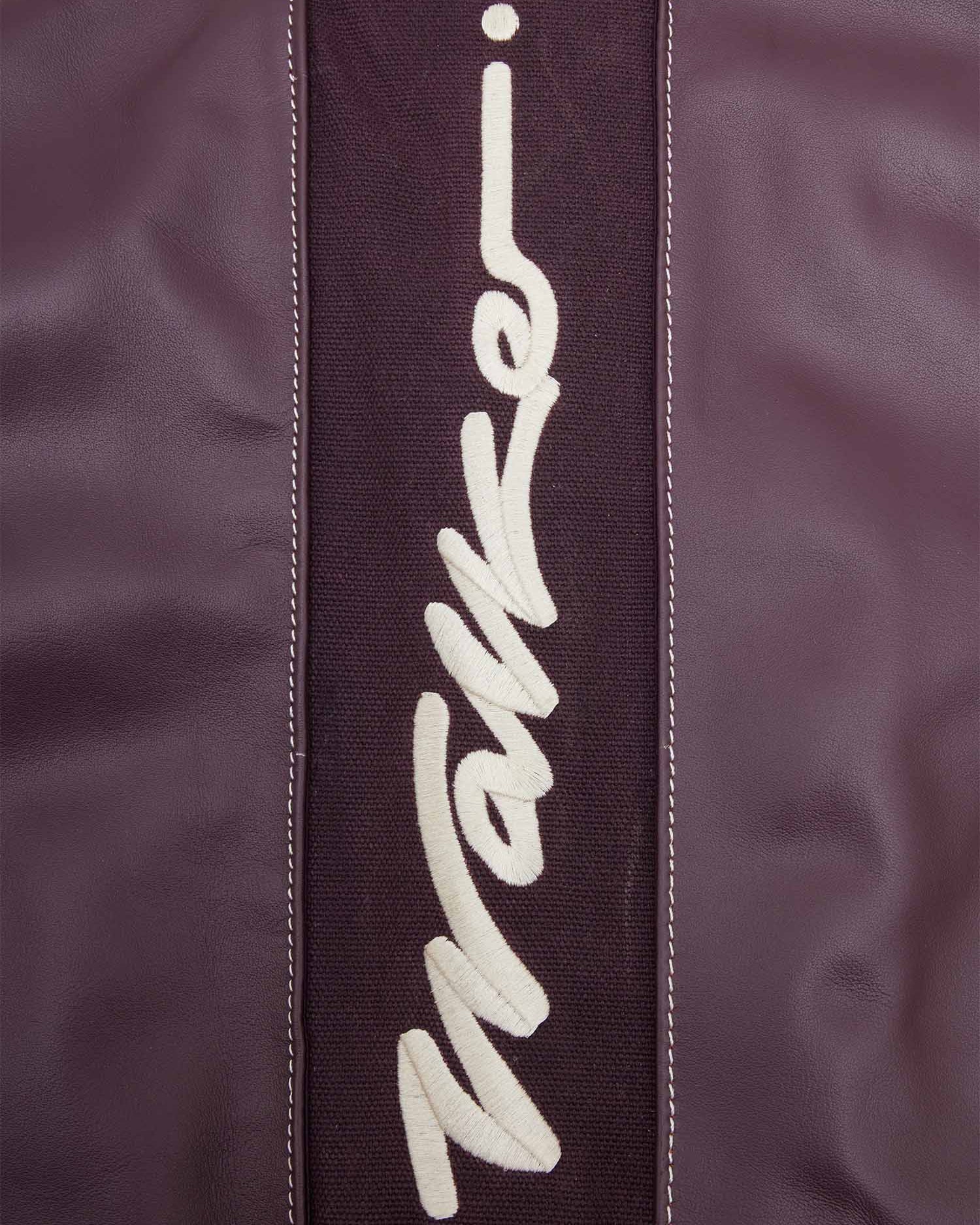 Walker x Hiroki Sunday Bag - Merlot Waxed Canvas