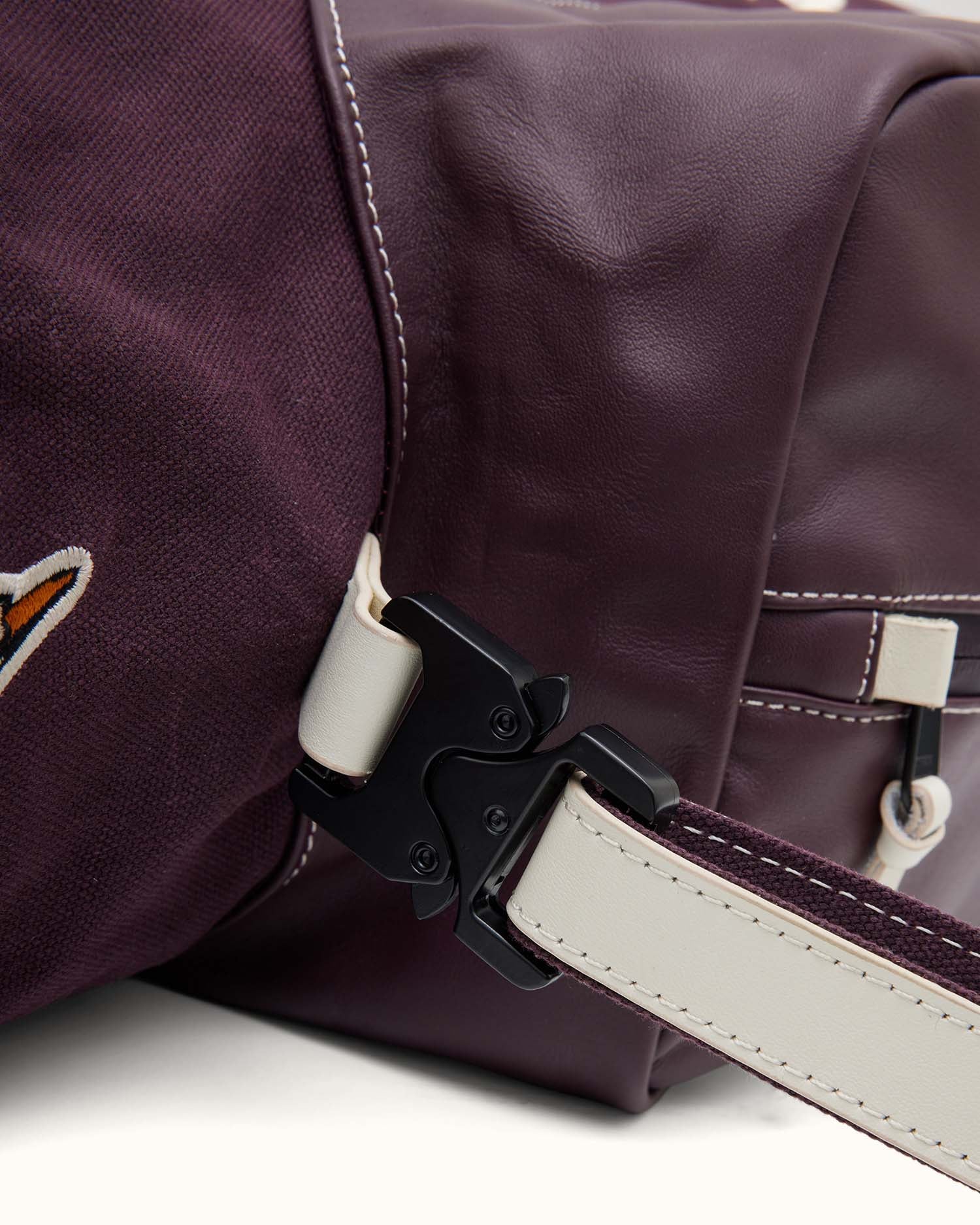Walker x Hiroki Sunday Bag - Merlot Waxed Canvas
