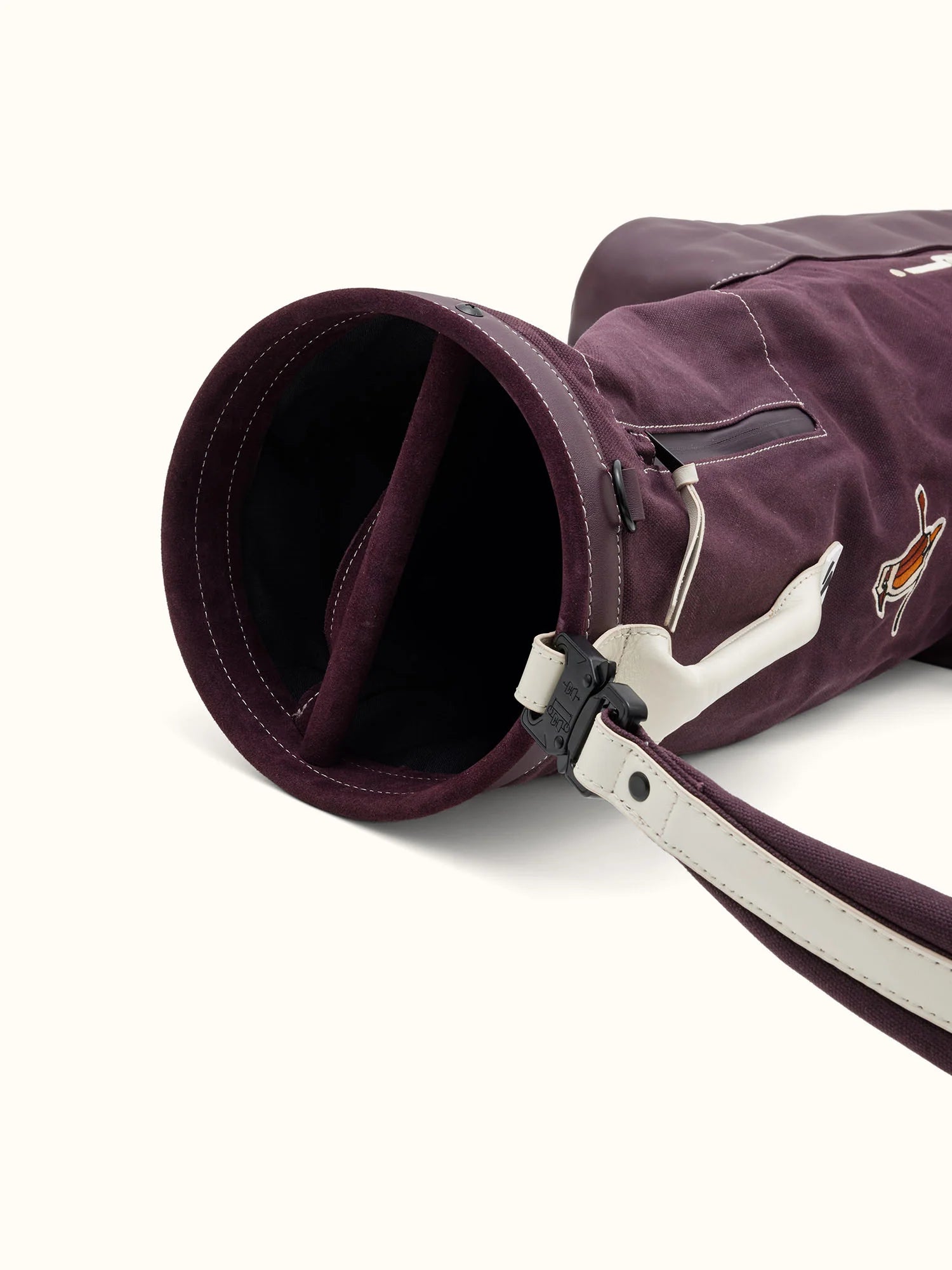 Walker x Hiroki Sunday Bag - Merlot Waxed Canvas