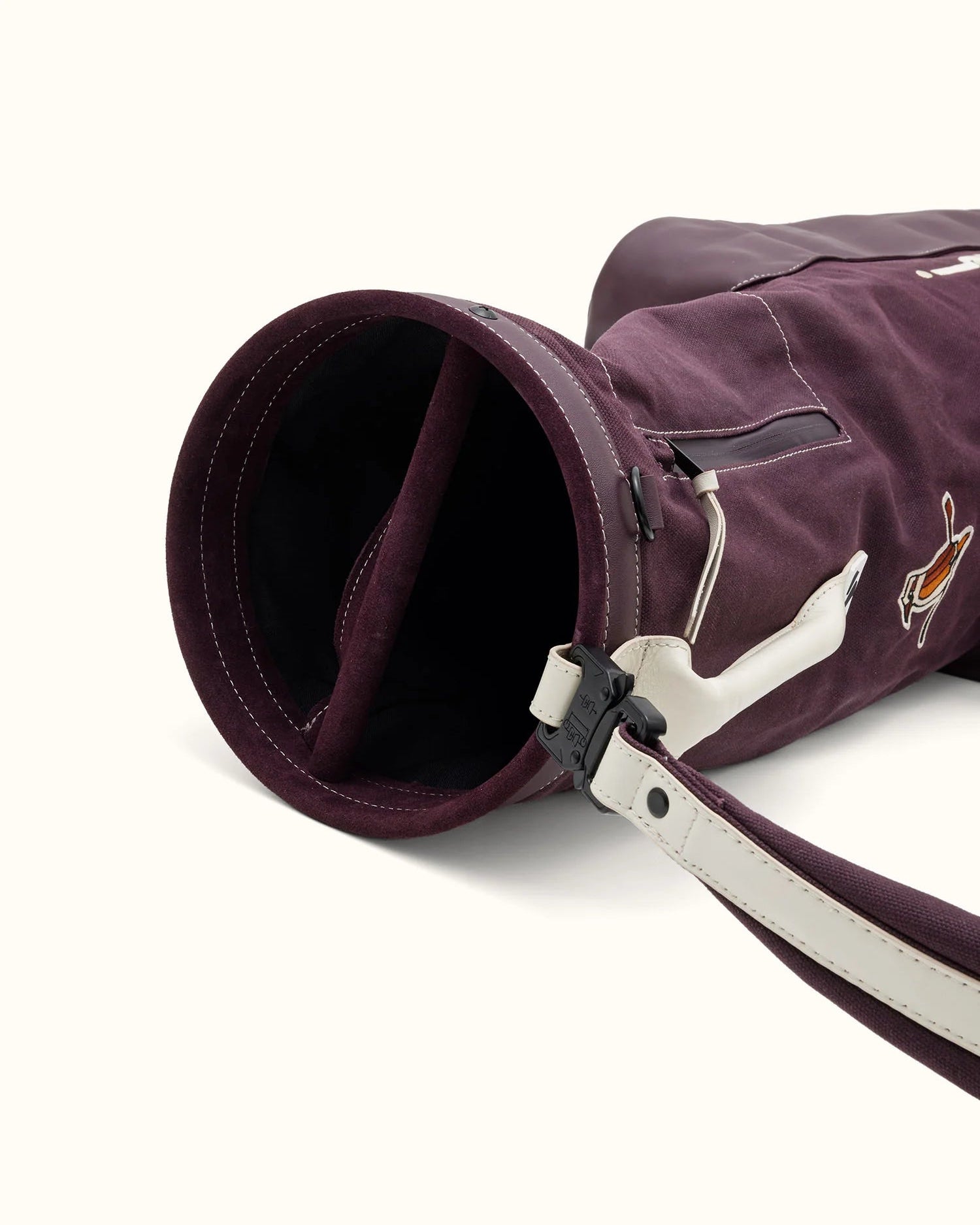 Walker x Hiroki Sunday Bag - Merlot Waxed Canvas