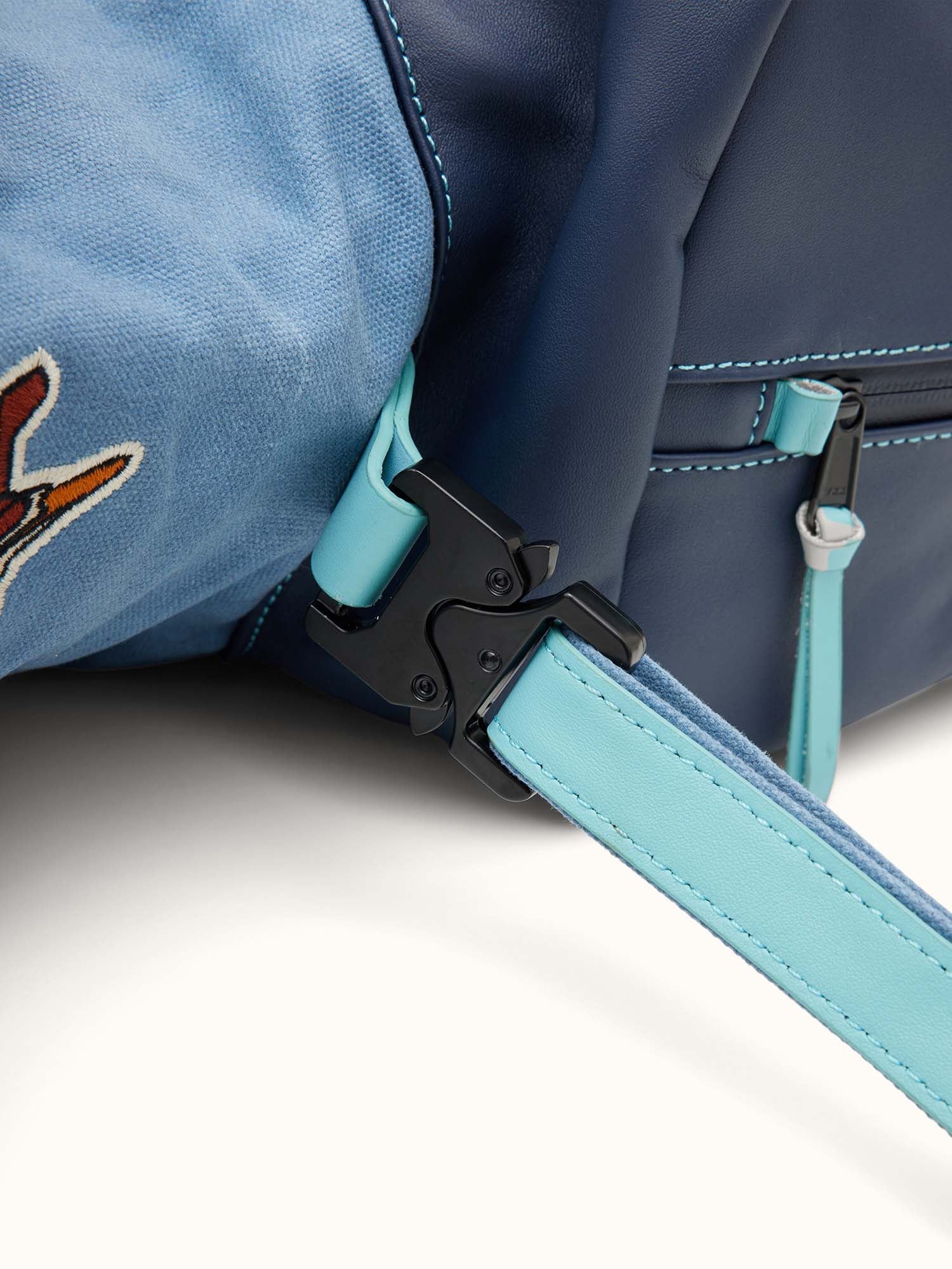 Walker x Hiroki Sunday Bag - Blue Waxed Canvas