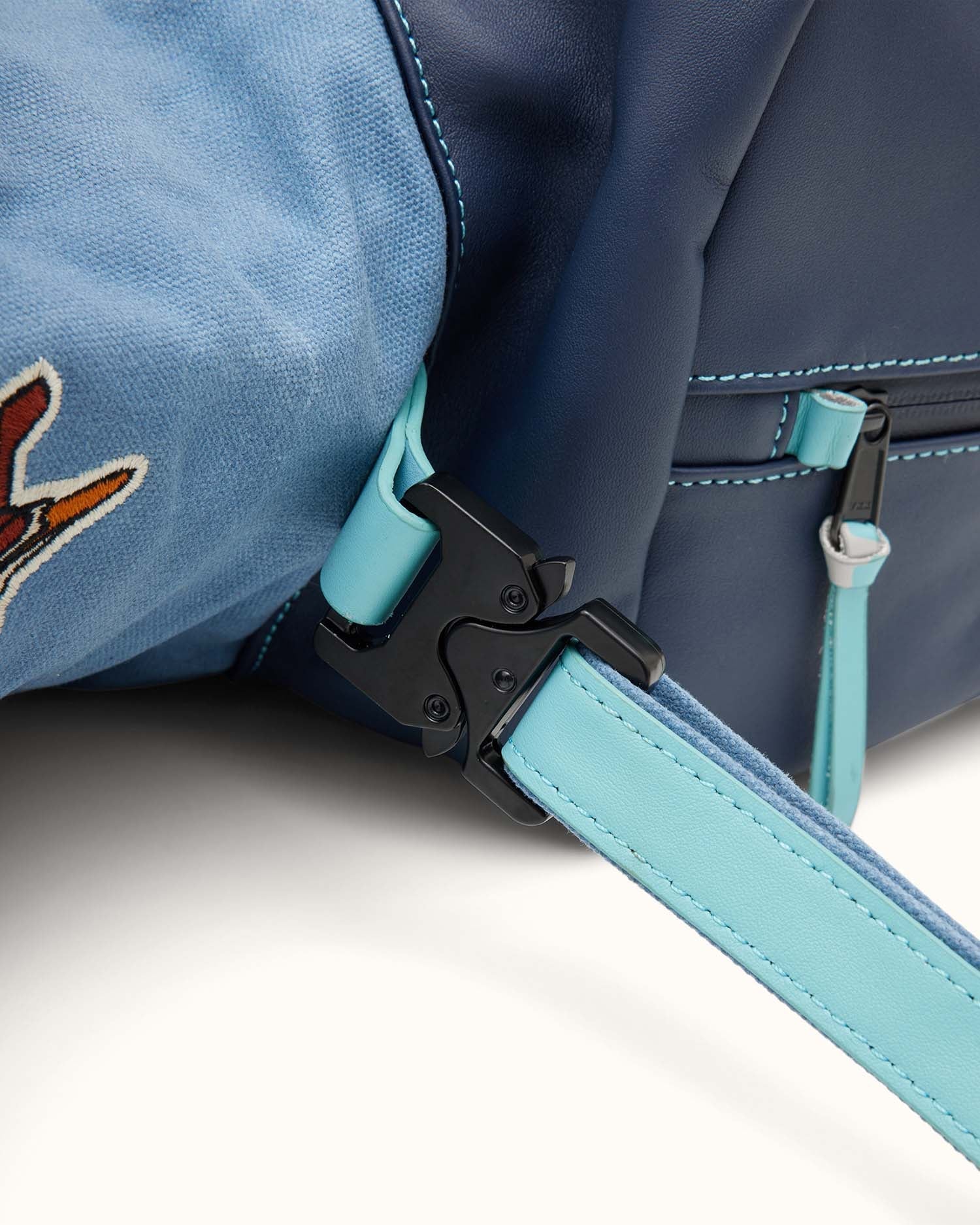 Walker x Hiroki Sunday Bag - Blue Waxed Canvas