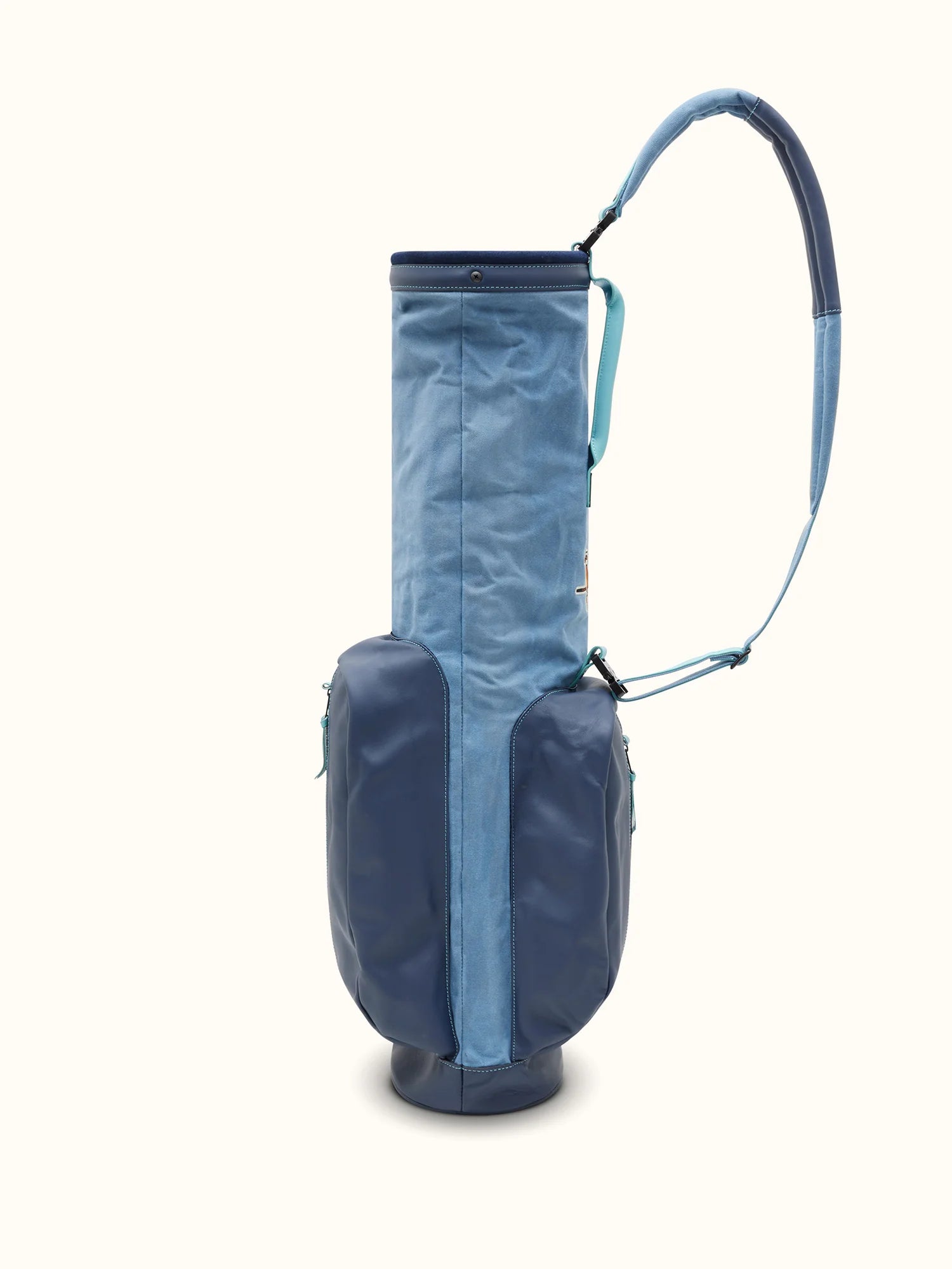 Walker x Hiroki Sunday Bag - Blue Waxed Canvas