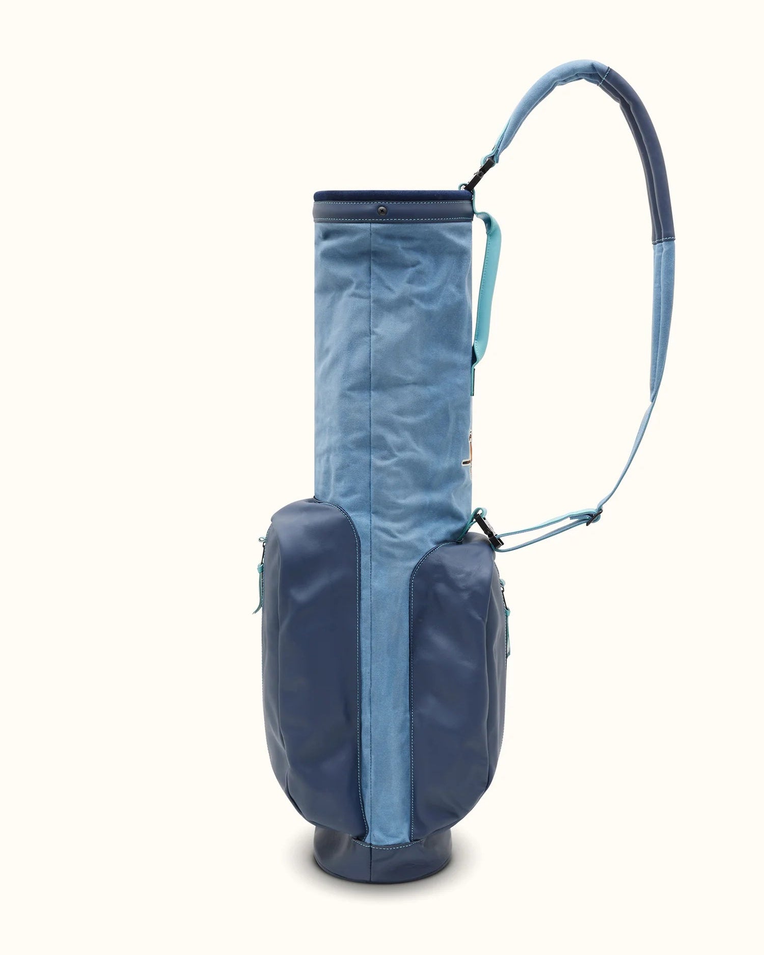 Walker x Hiroki Sunday Bag - Blue Waxed Canvas