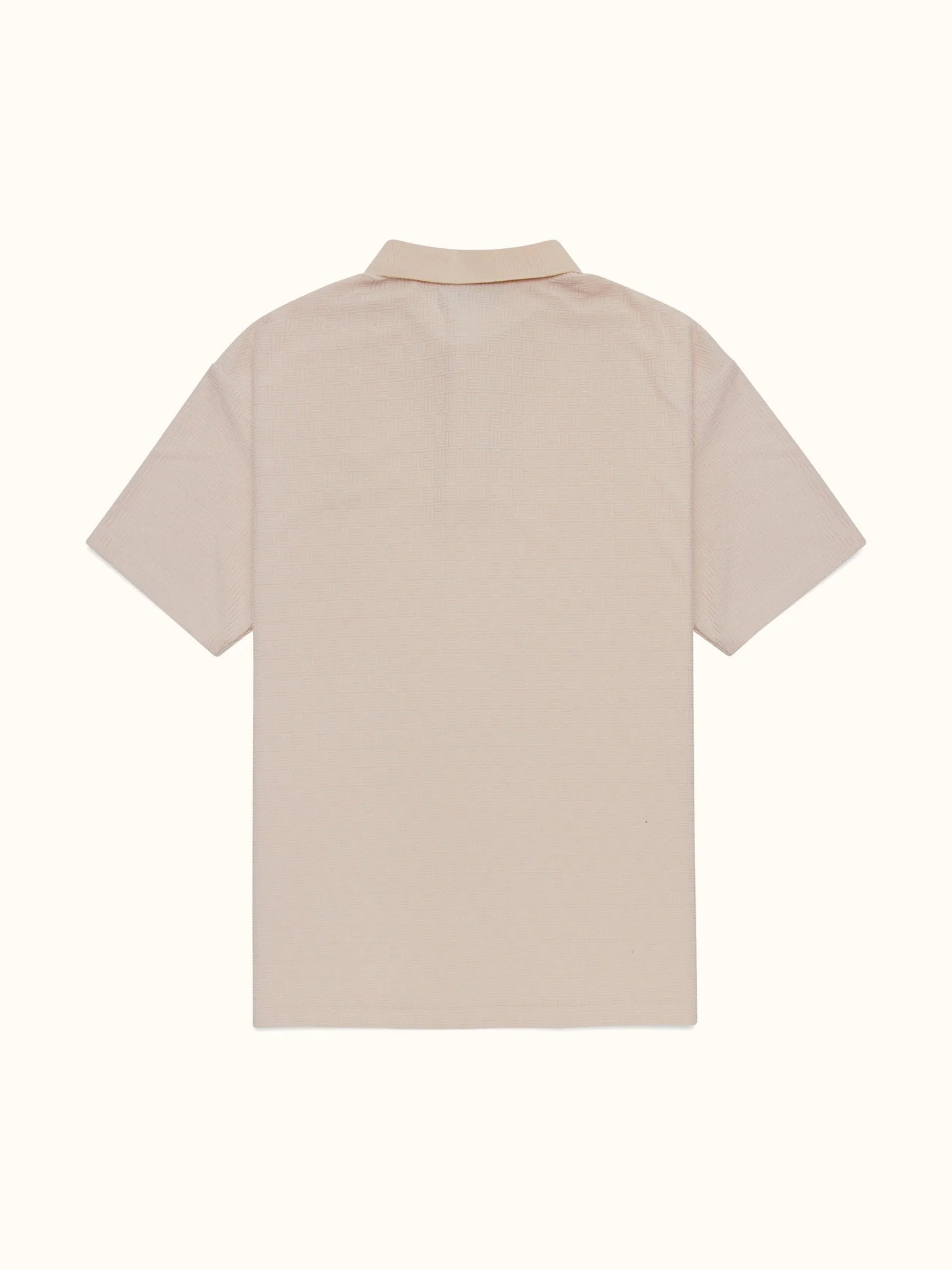 Kooka Jacquard Terry Polo - Cream