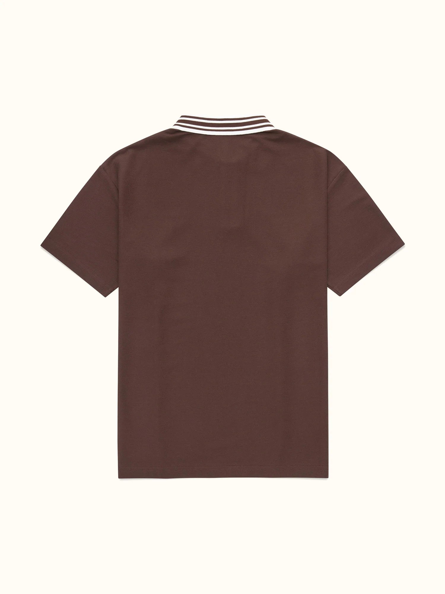 Kooka Two-Tone Polo - Chocolate/White