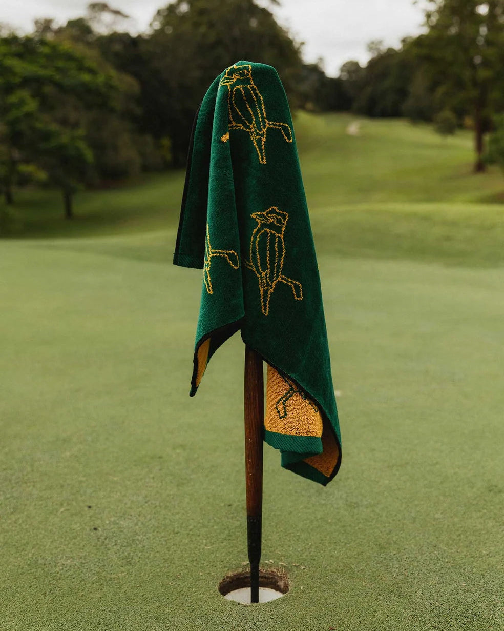 Kooka Icon Towel Forest / Yellow