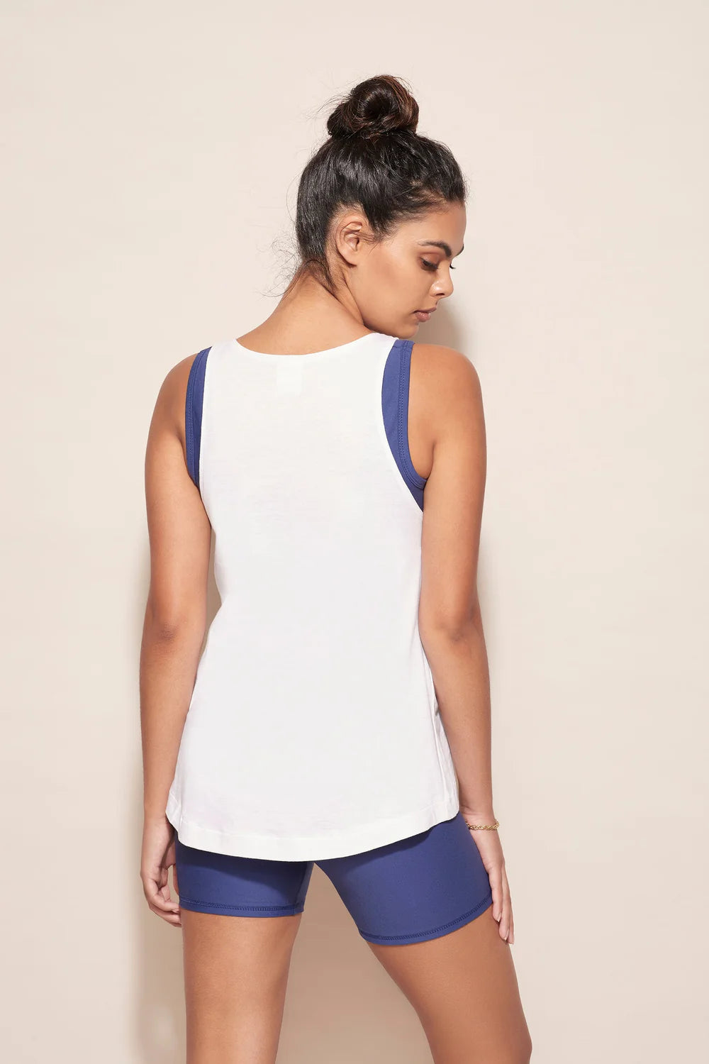 Tessellate Tank - White